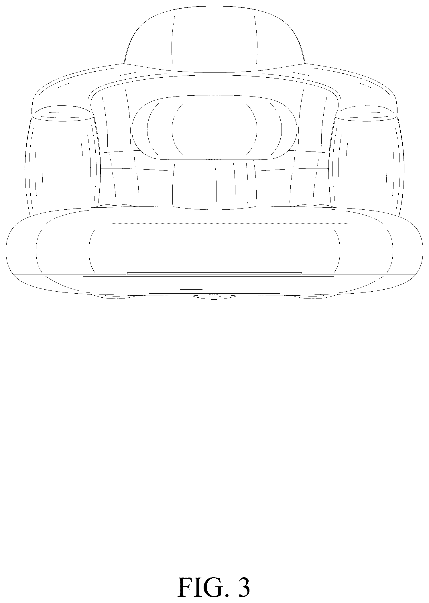 Patent USD1075321 Figure 3 – Soft chair