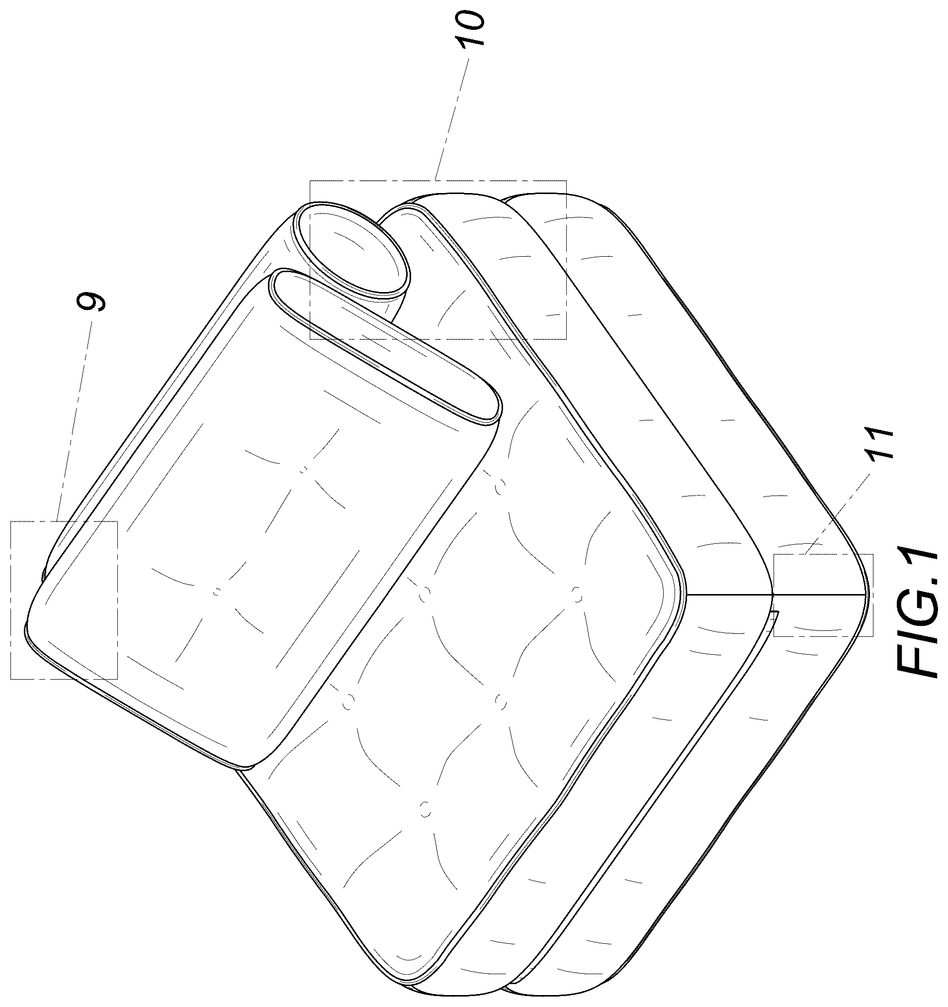 Patent USD1075325 — Sofa — Figure 1