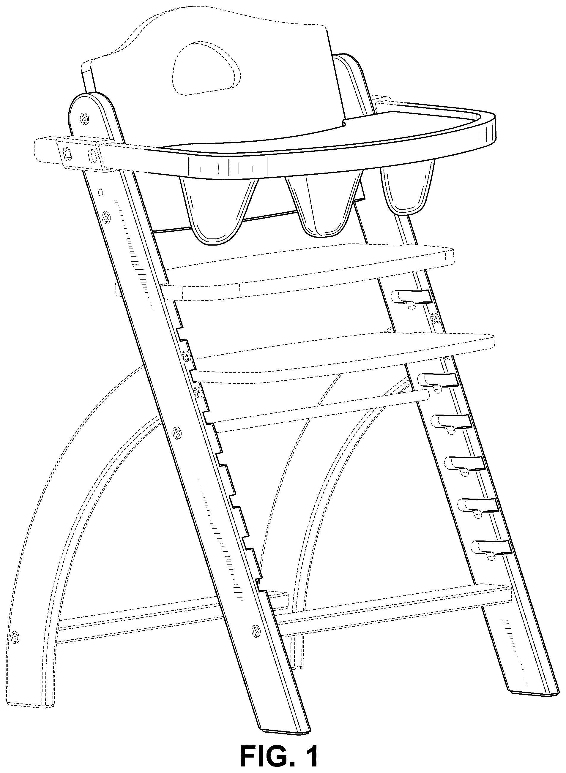 Patent USD1075327 — Child's chair — Figure 1