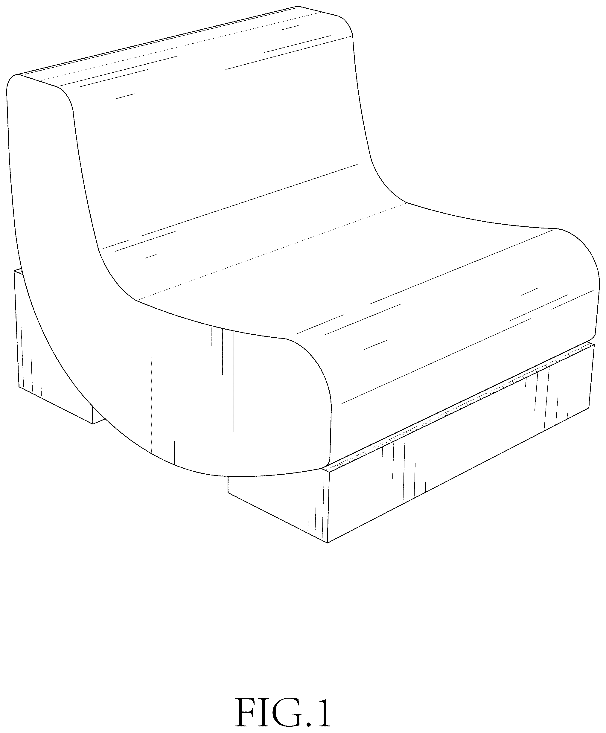 Patent USD1075328 — Rocking chair — Figure 1