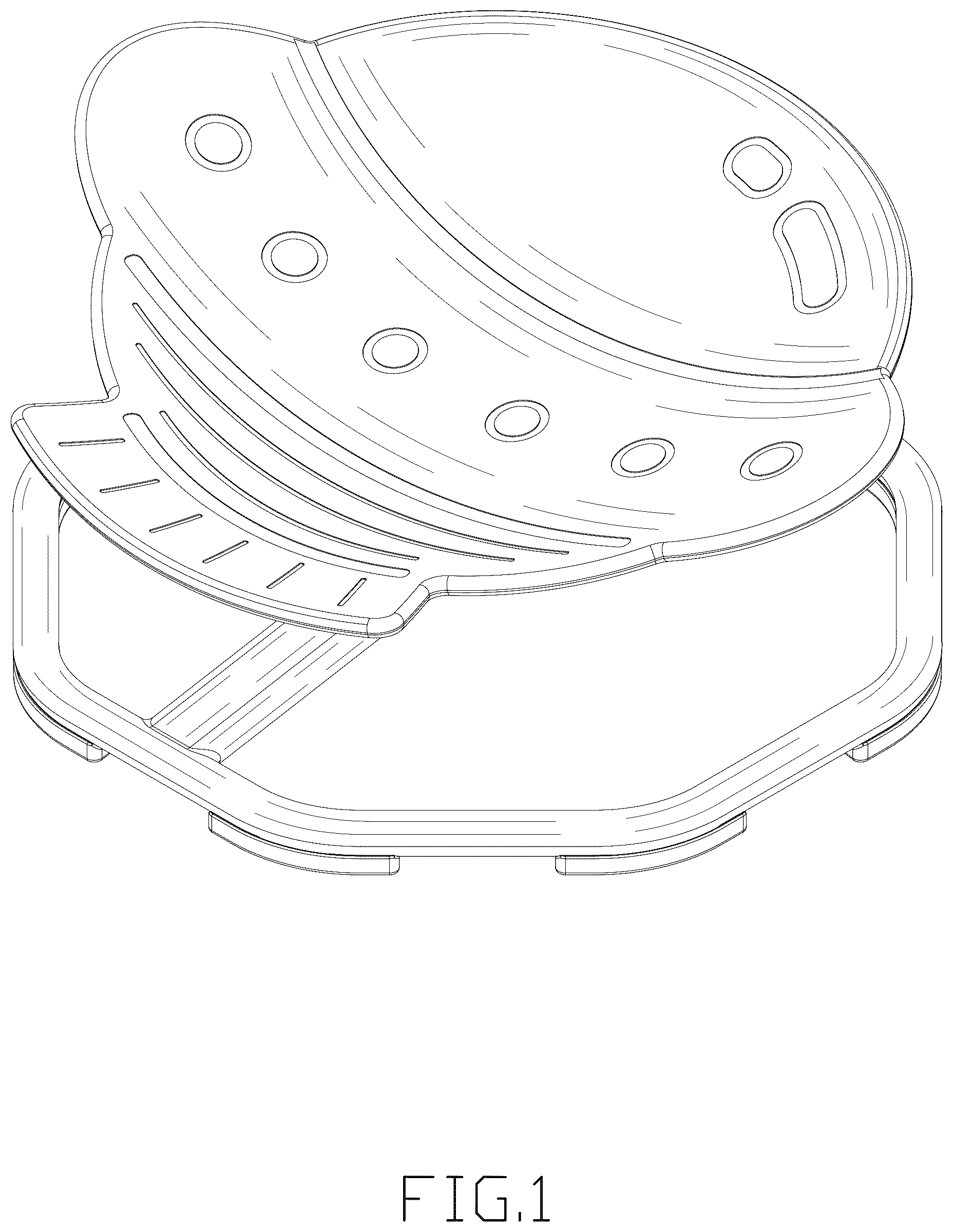 Patent USD1075332 — Spinning chair — Figure 1