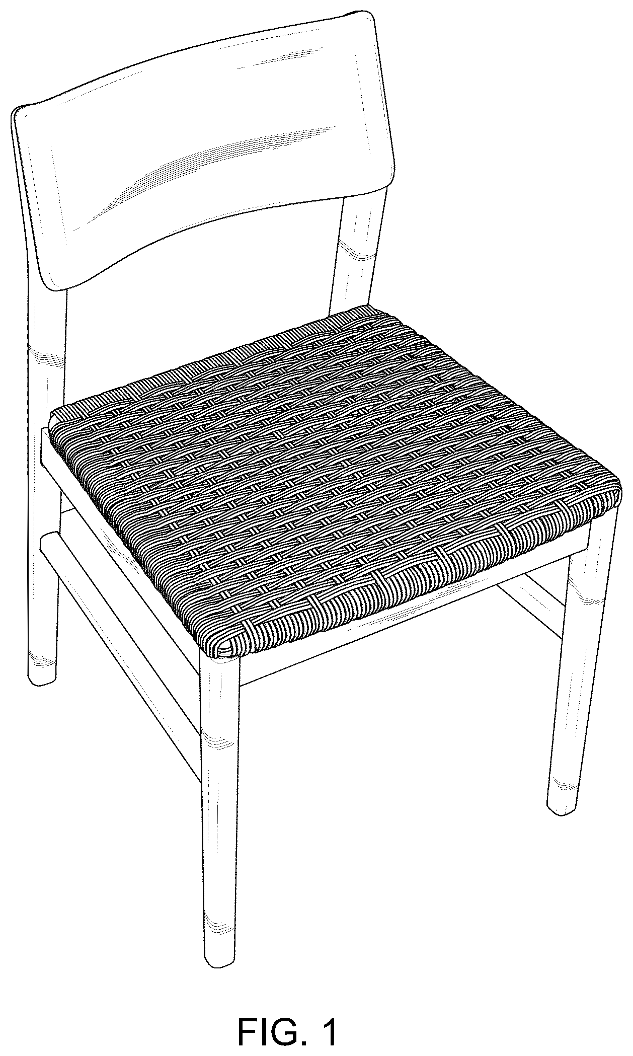 Patent USD1075336 Figure 1 – Chair