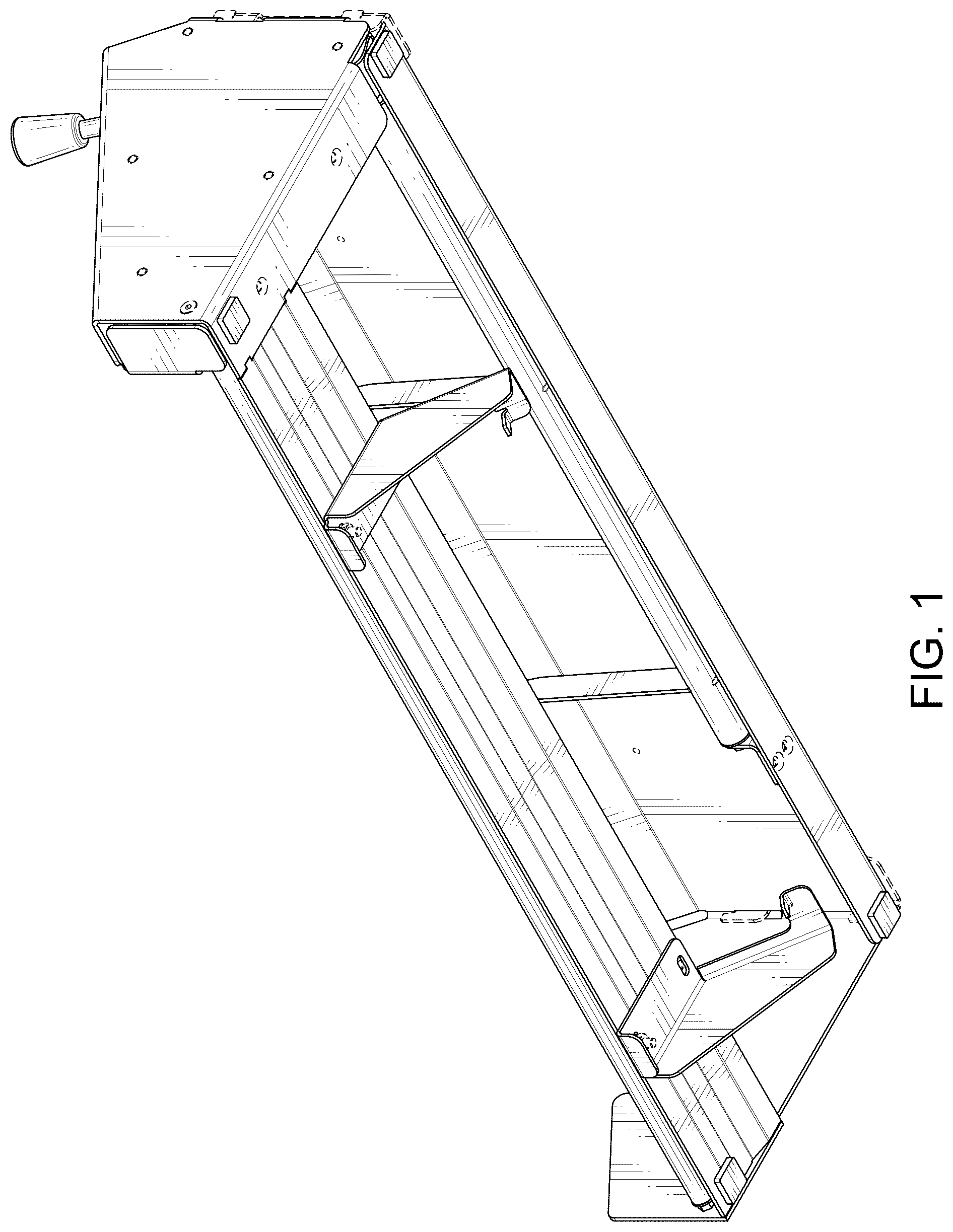 Patent USD1075345 Figure 1 – Apparatus for dispensing a cushioning wrap material