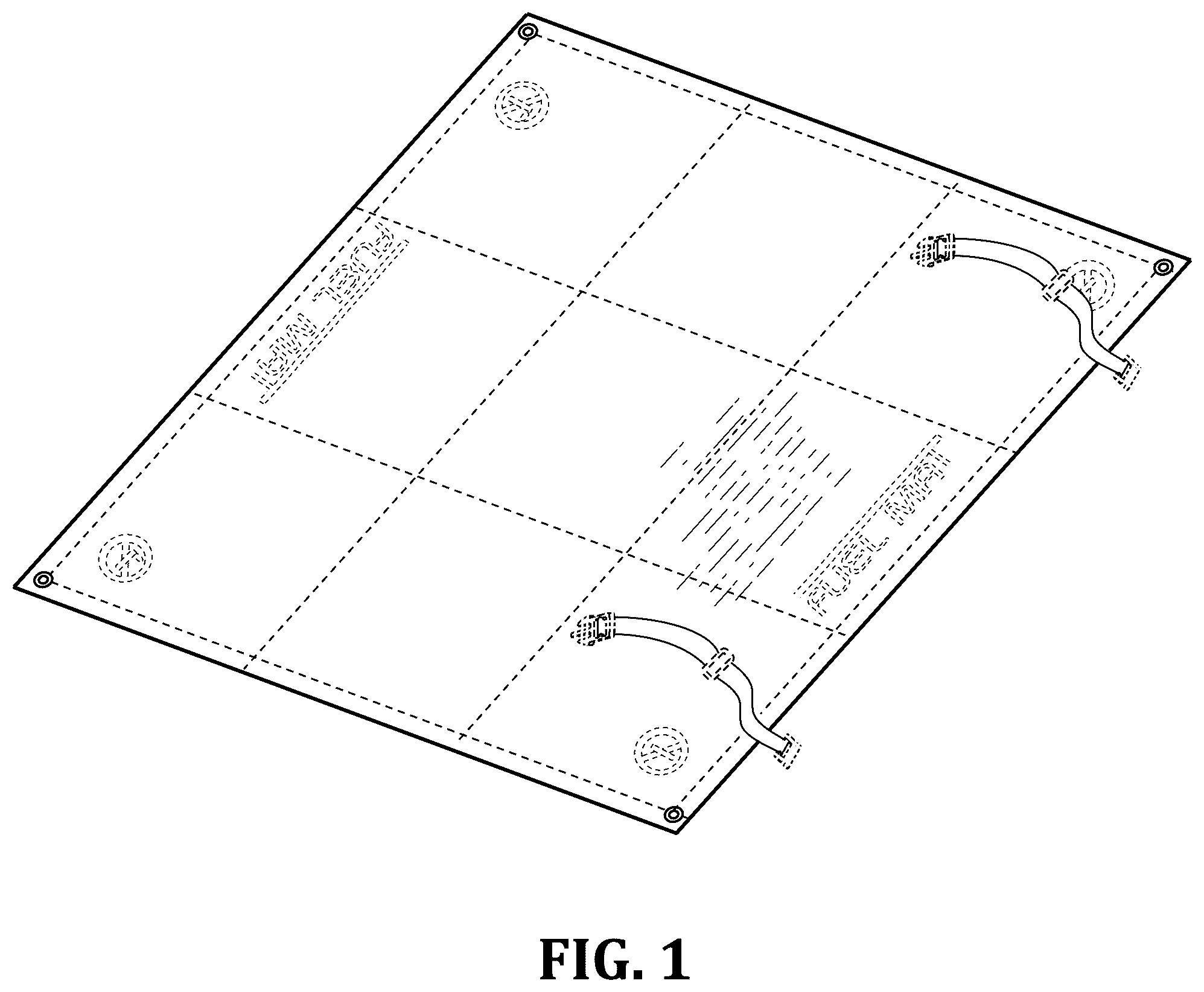 Patent USD1075357 — Rollable fuel collection and evaporation mat — Figure 1