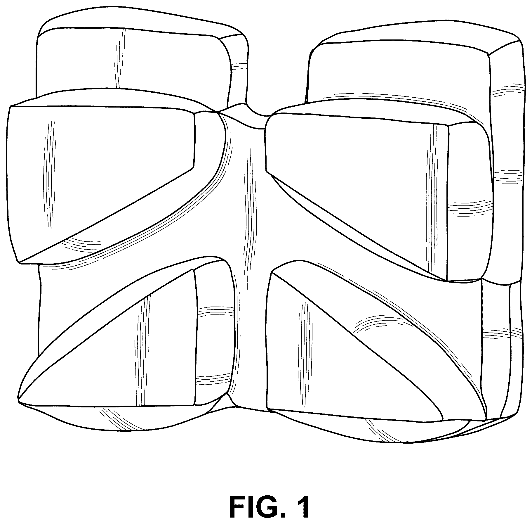 Patent USD1075358 — Pillow — Figure 1