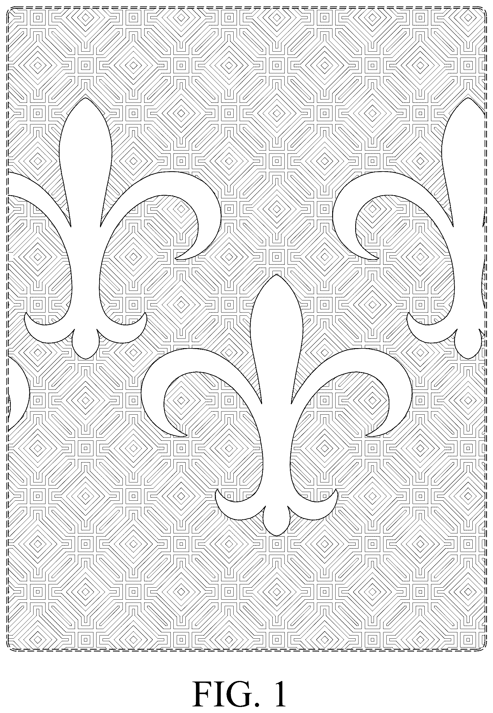 Patent USD1075366 — Mattress cover — Figure 1