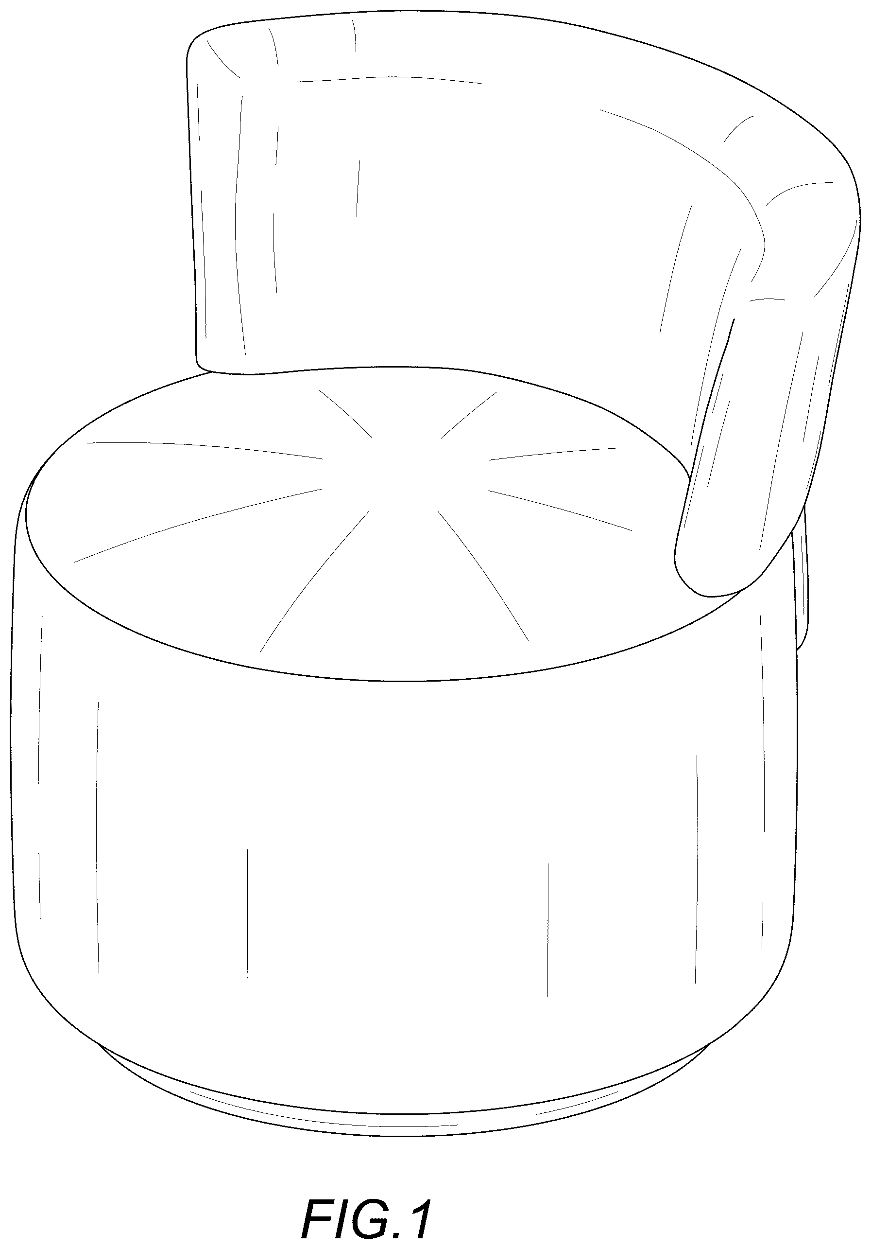Patent USD1075373 — Chair — Figure 1