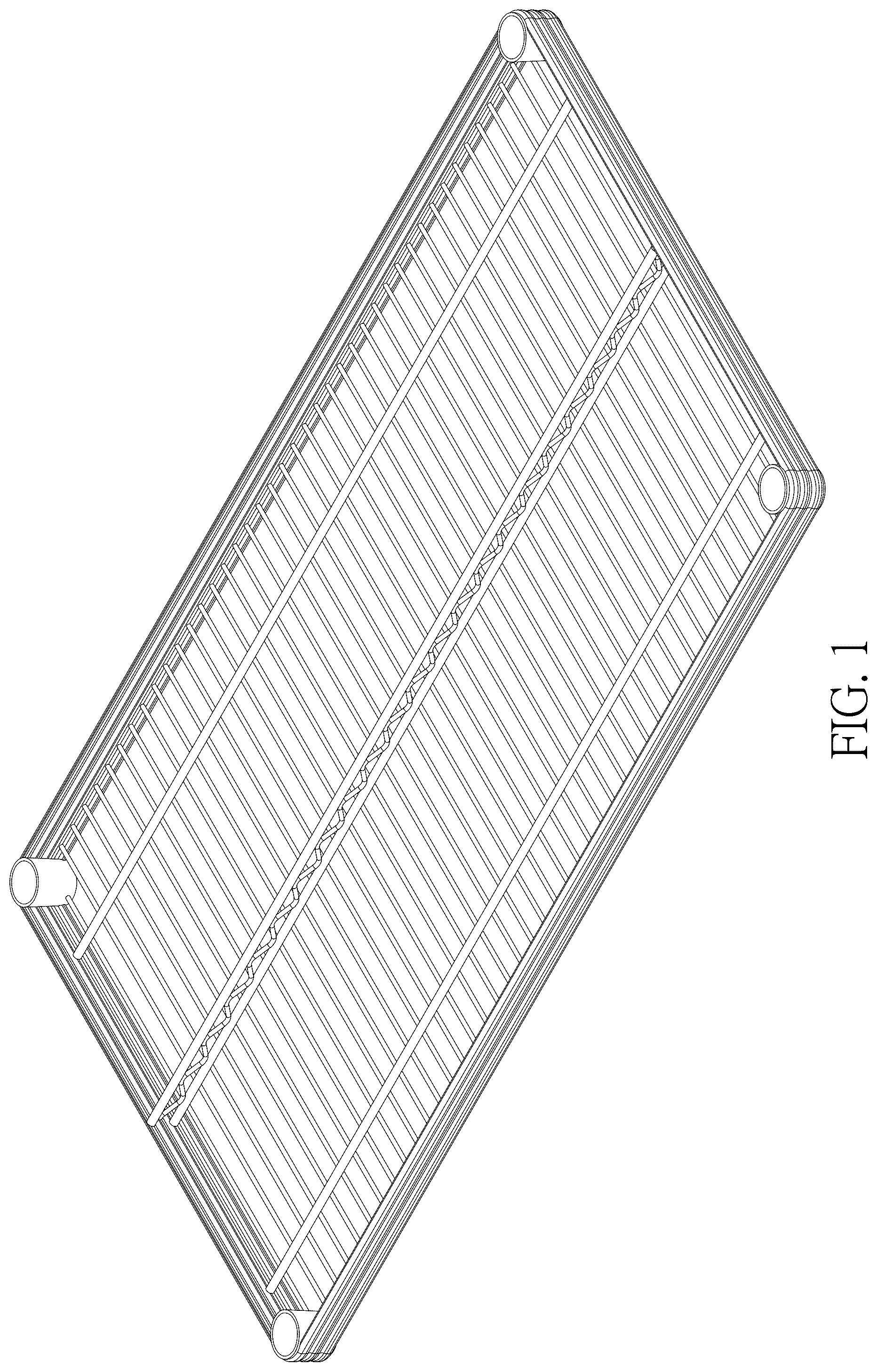 Patent USD1075380 — Partition plate for a storage rack — Figure 1