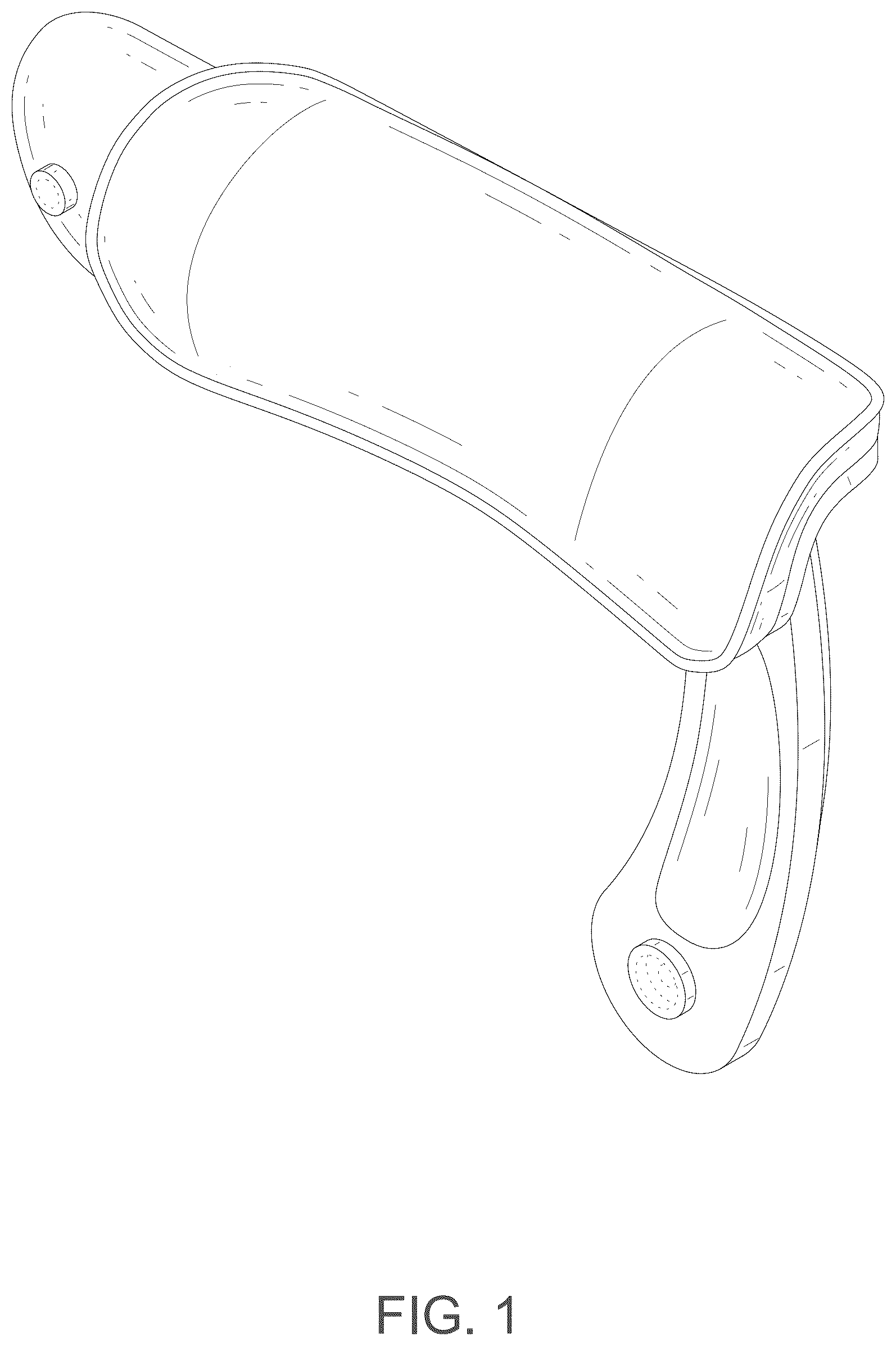 Patent USD1075386 Figure 1 – Armrest
