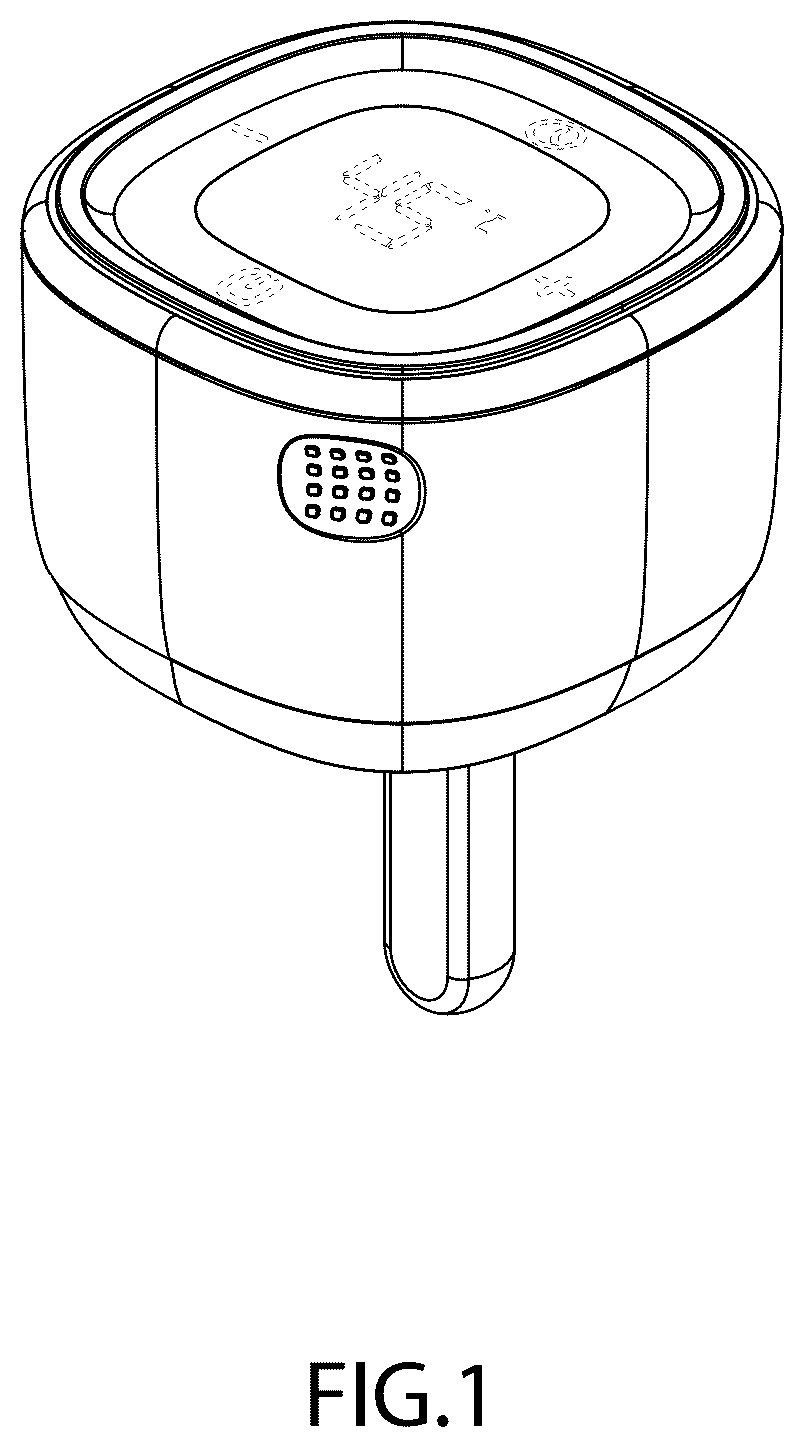 Patent USD1075395 — Portable warming apparatus — Figure 1
