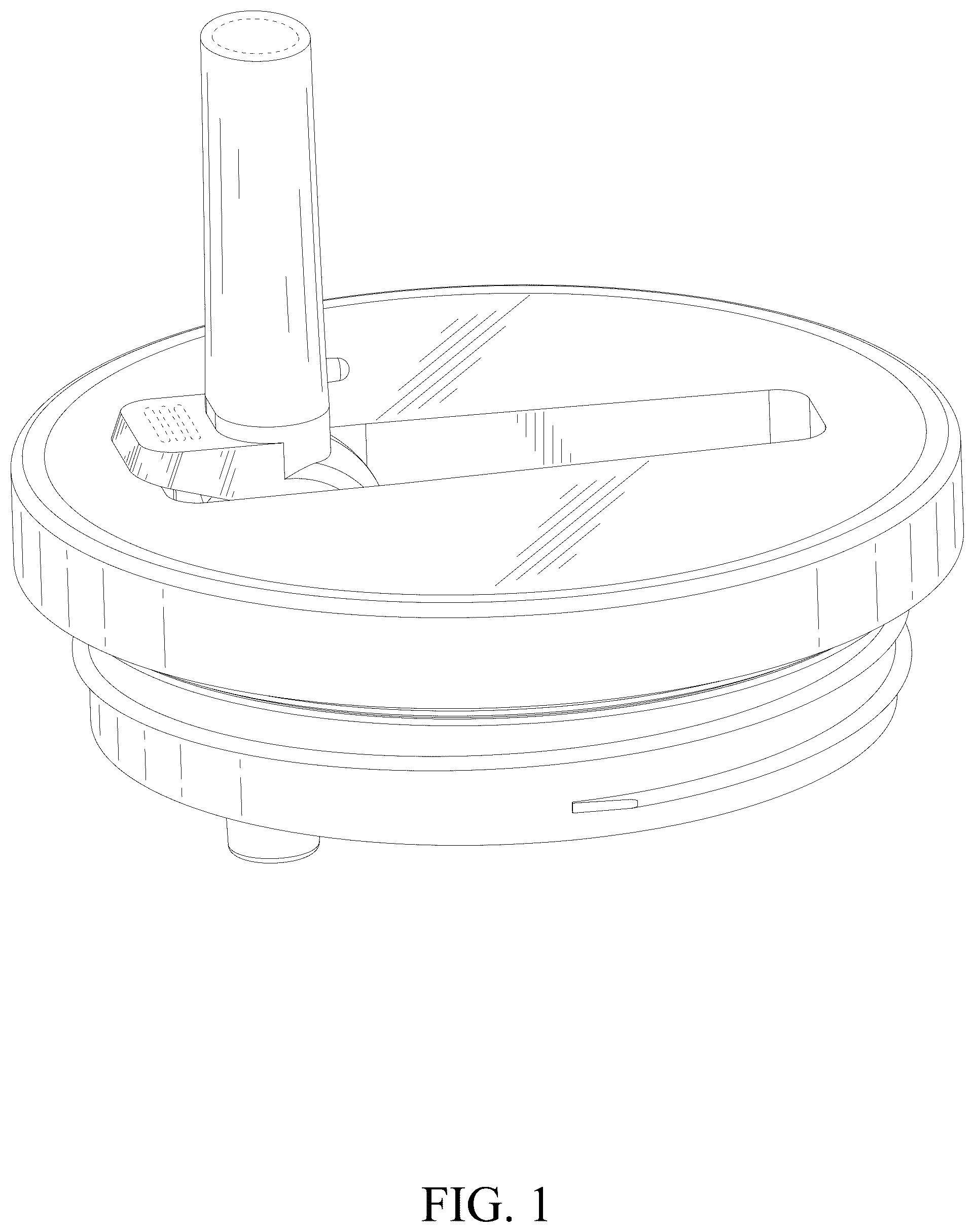 Patent USD1075402 Figure 1 – Cup lid