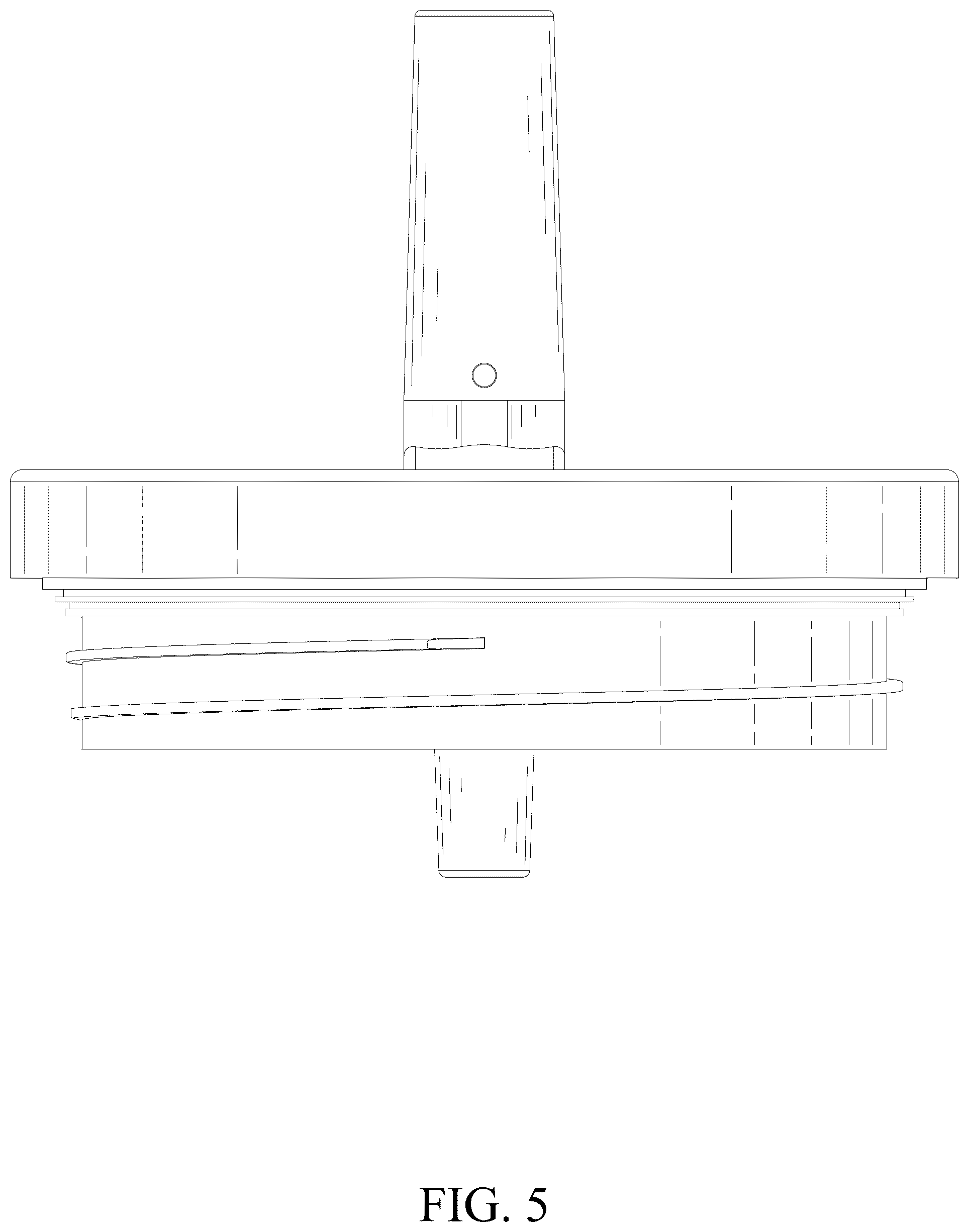 Patent USD1075402 Figure 5 – Cup lid