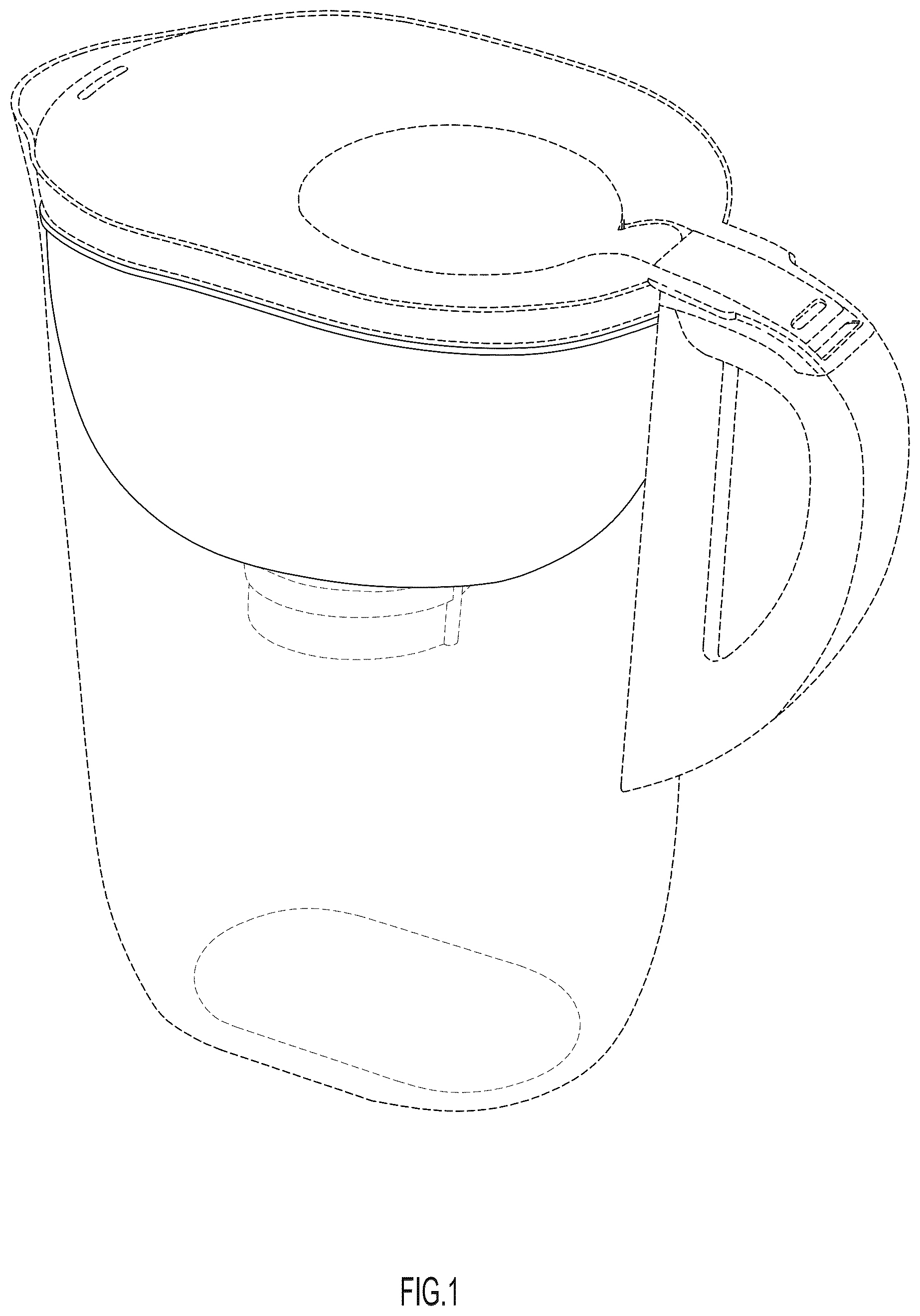 Patent USD1075403 — Water pitcher — Figure 1
