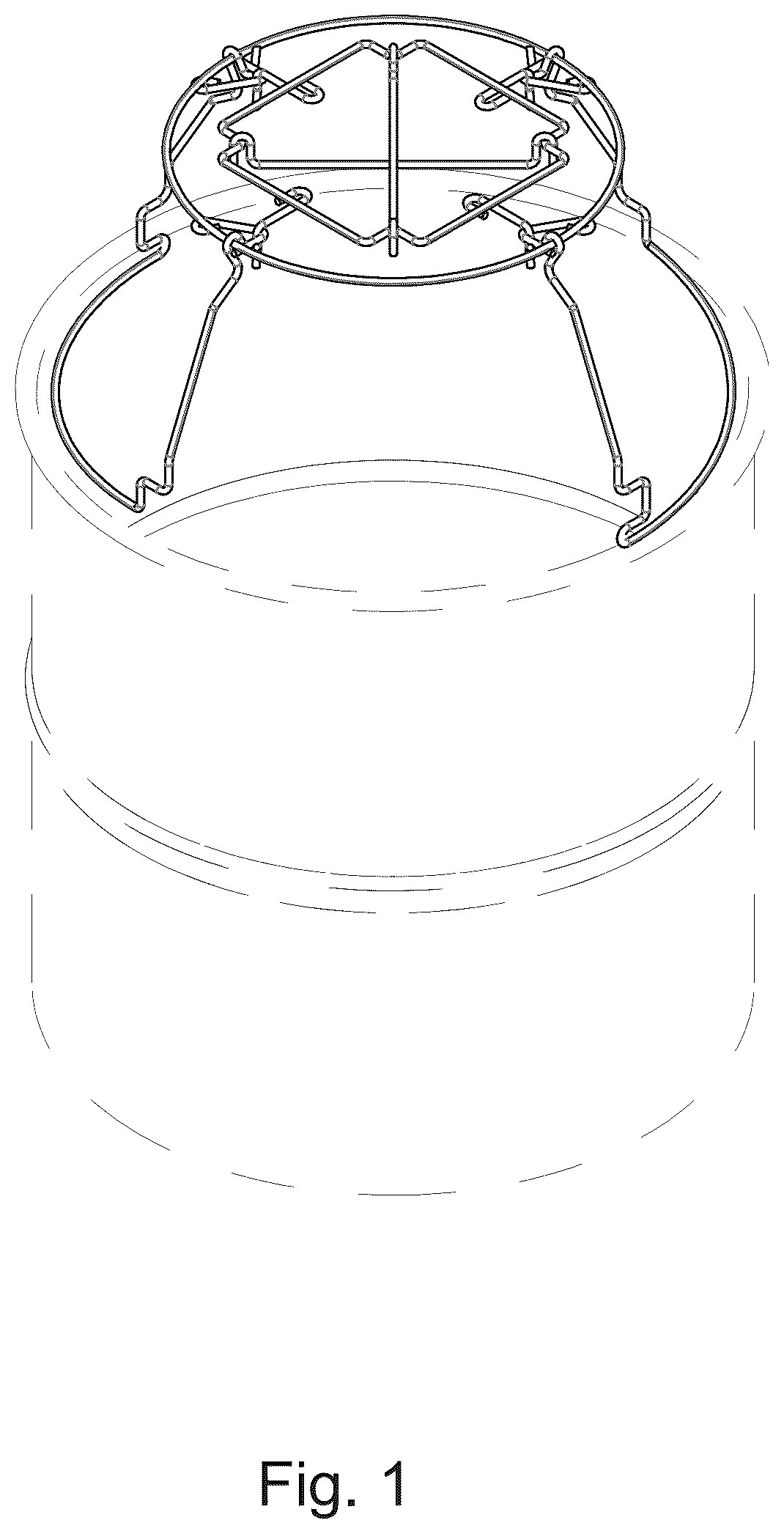 Patent USD1075409 — Vertical hanger system — Figure 1