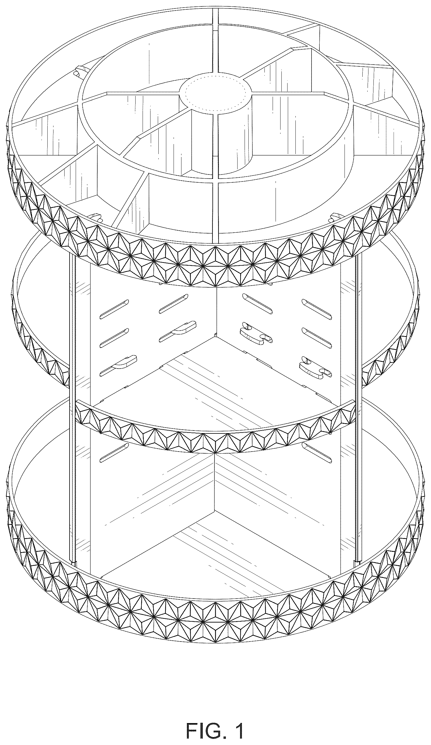 Patent USD1075410 — Kitchen rack — Figure 1