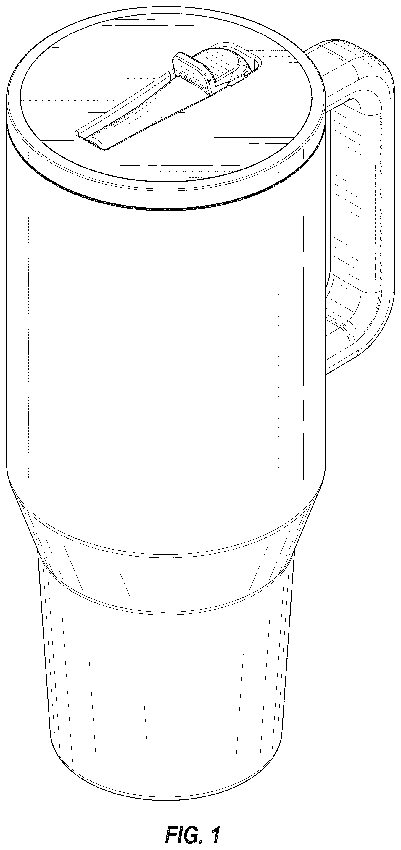 Patent USD1075418 Figure 1 – Container