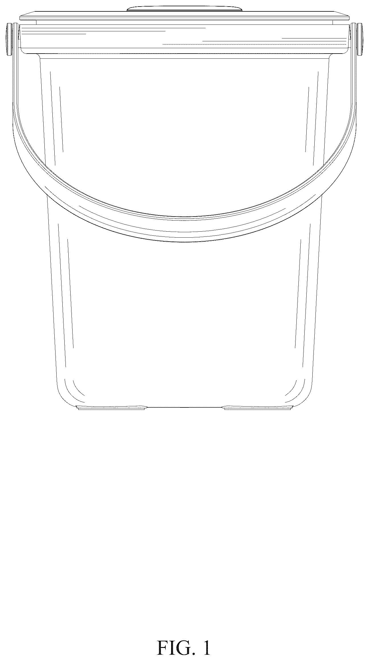 Patent USD1075423 Figure 1 – Vacuum grain storage barrel