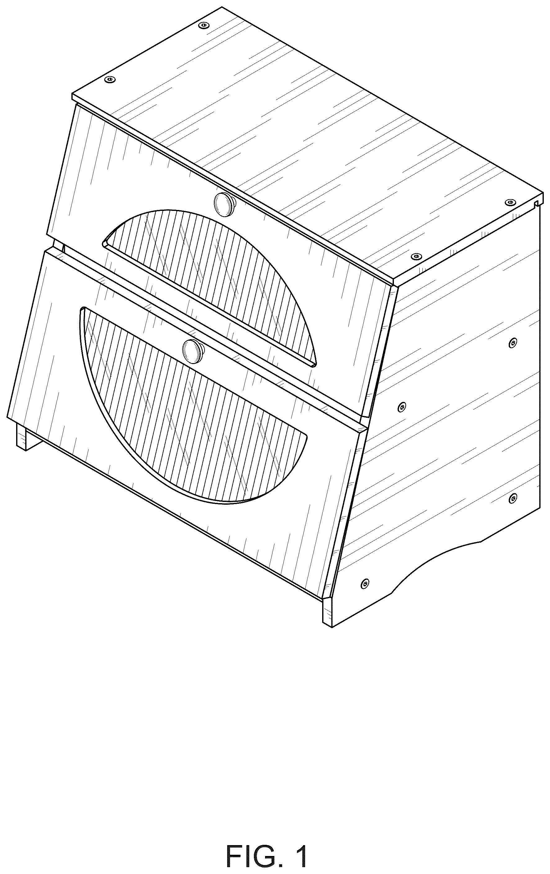Patent USD1075426 Figure 1 – Bread box