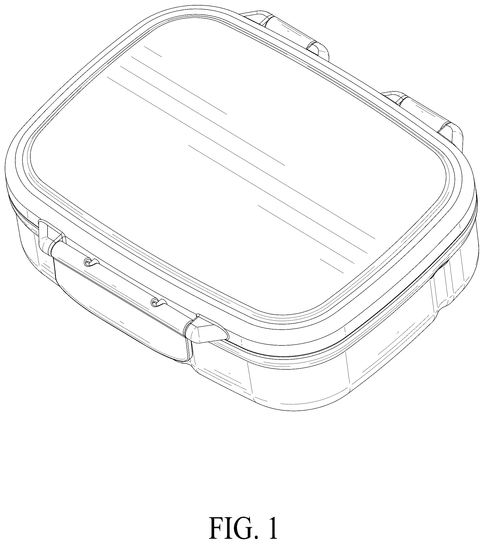 Patent USD1075432 — Lunch box — Figure 1