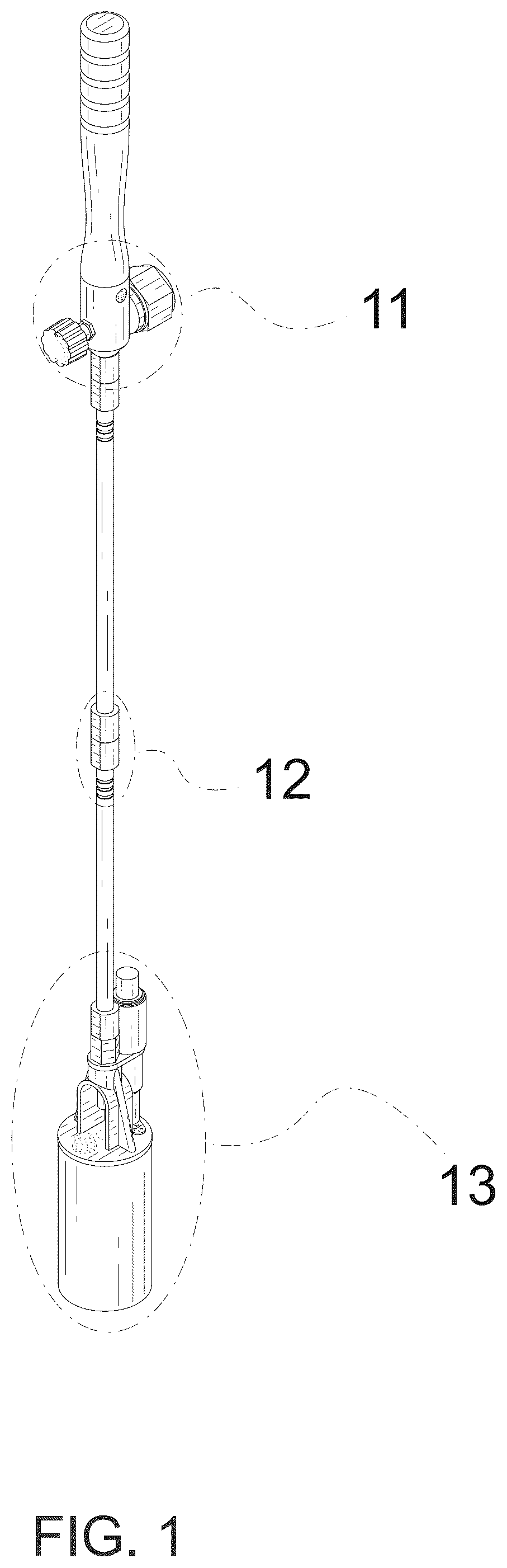 Patent USD1075450 Figure 1 – Weed torch