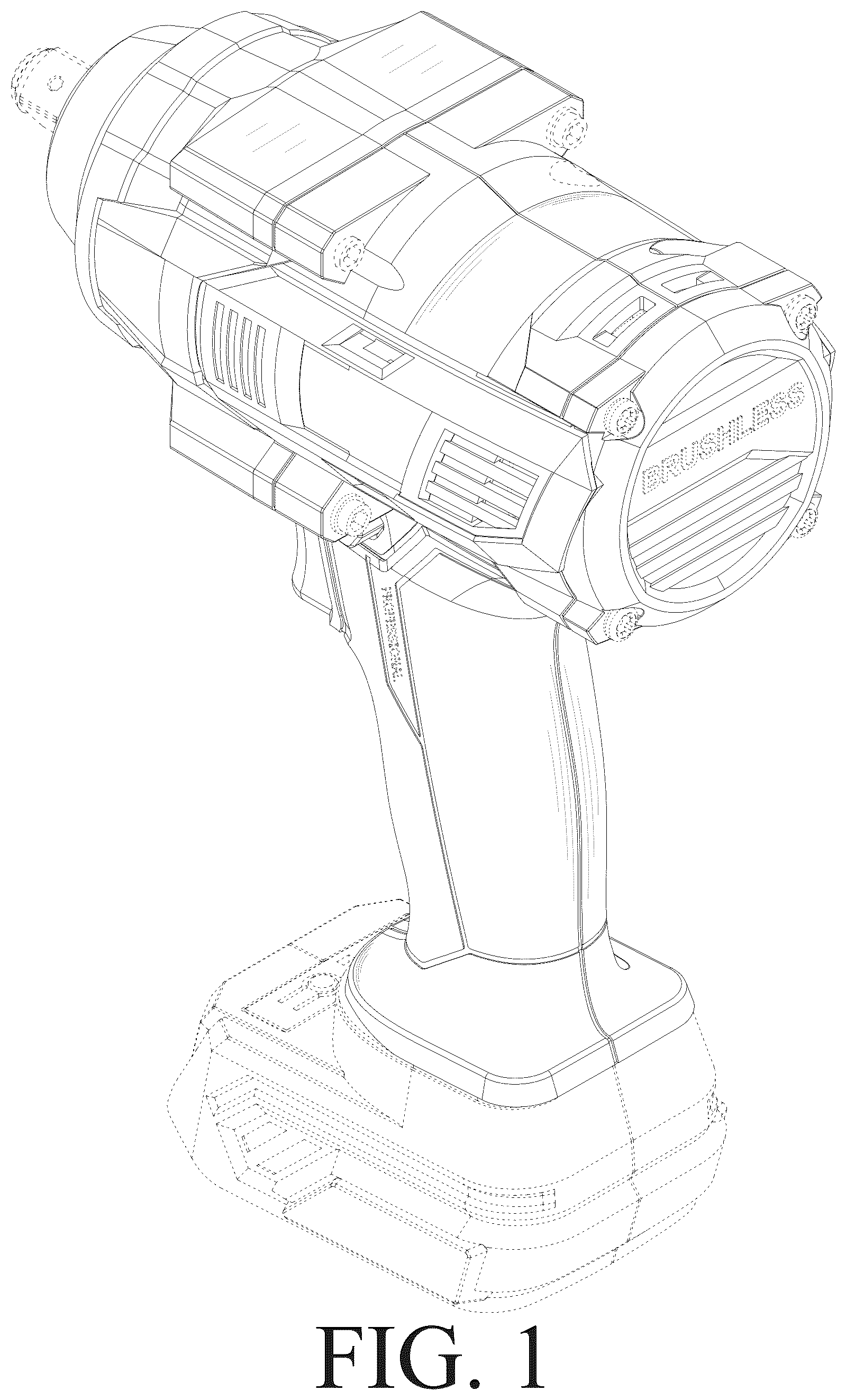 Patent USD1075455 — Impact wrench — Figure 1