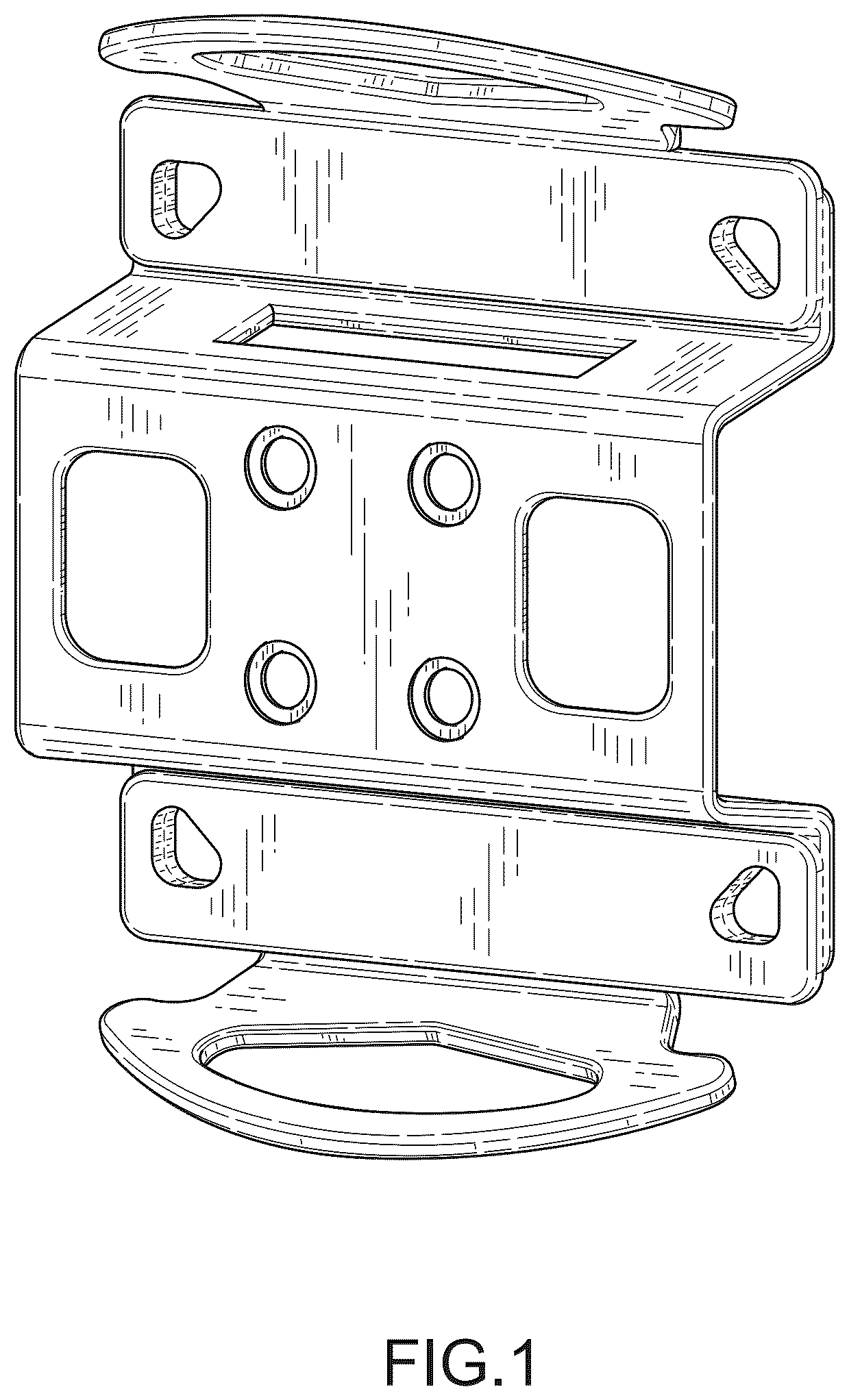 Patent USD1075457 — Tool attachment plate — Figure 1