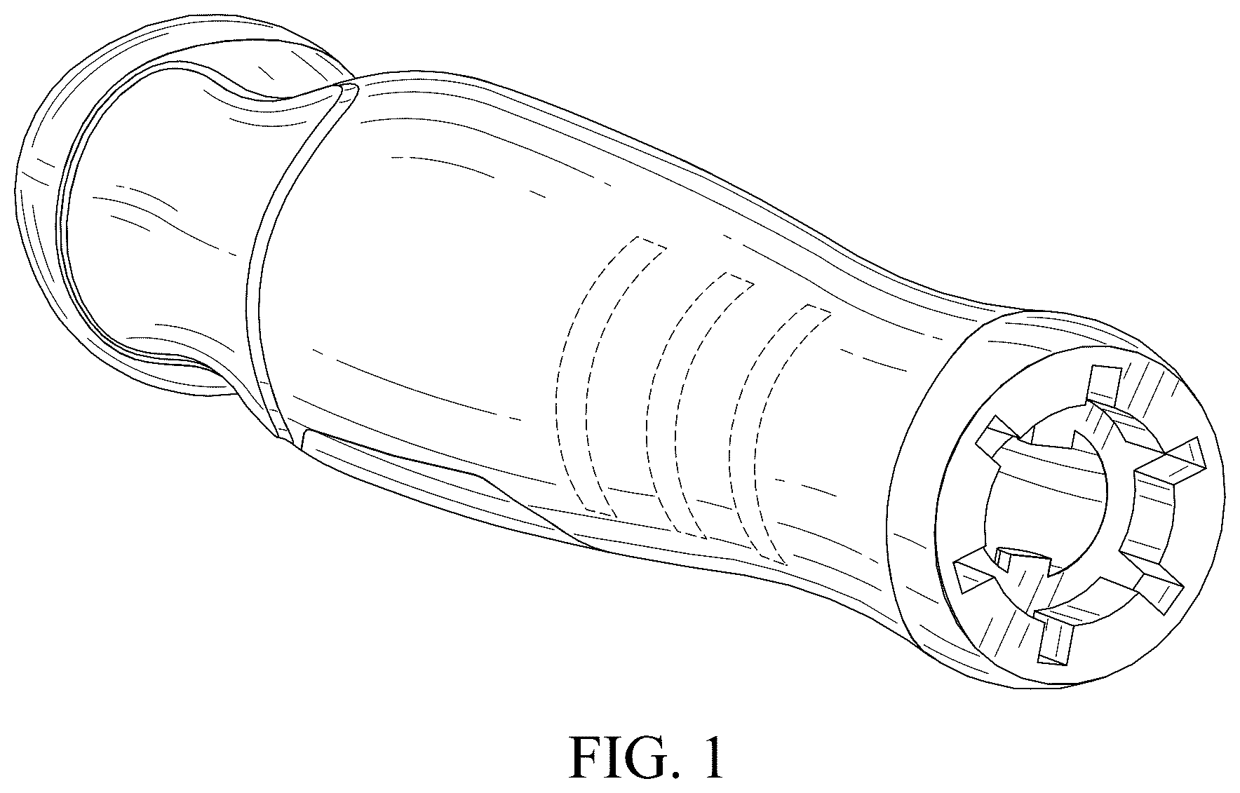 Patent USD1075459 Figure 1 – Grip for a hand tool
