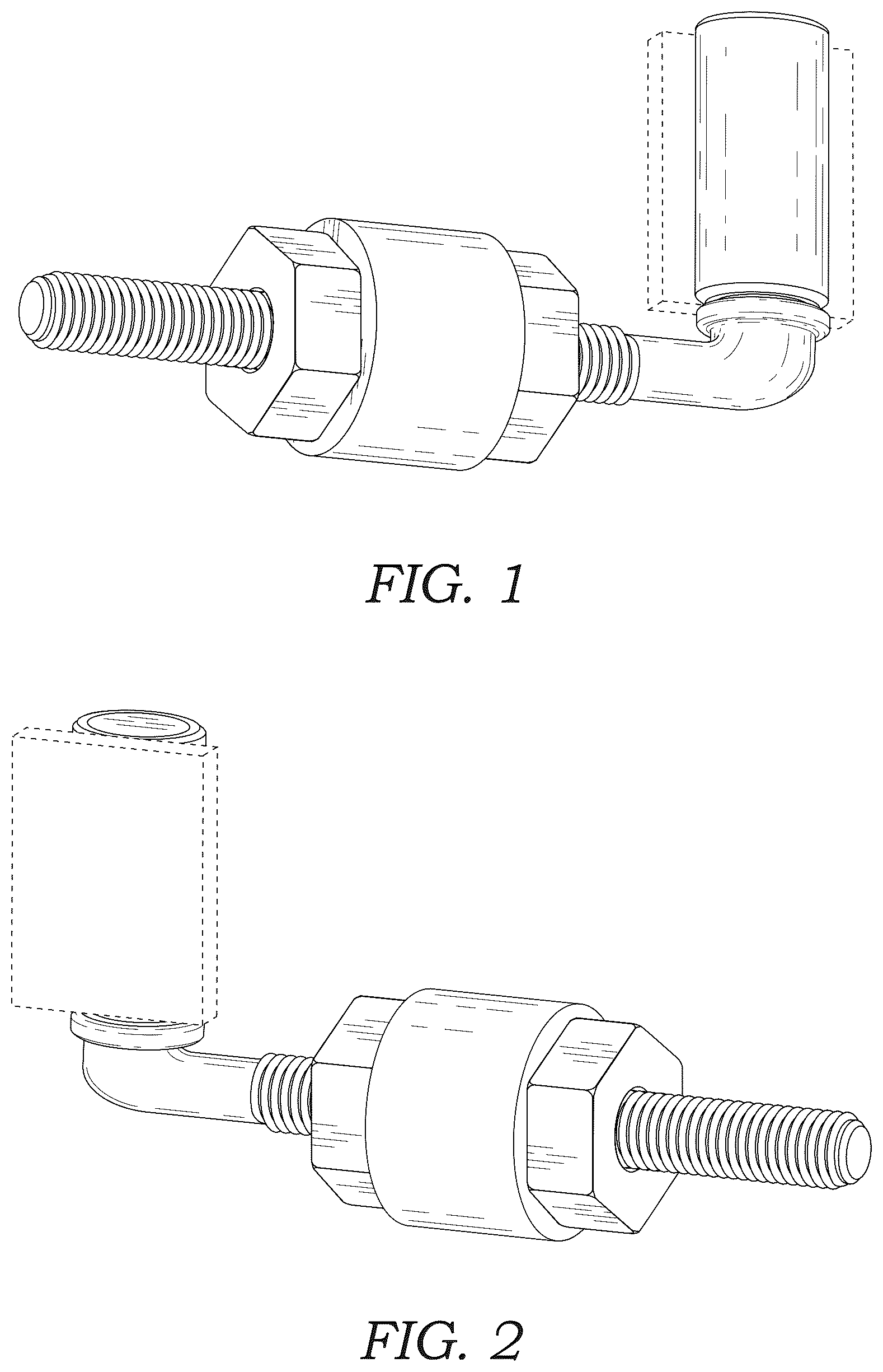 Patent USD1075466 Figure 1 – Gate hinge
