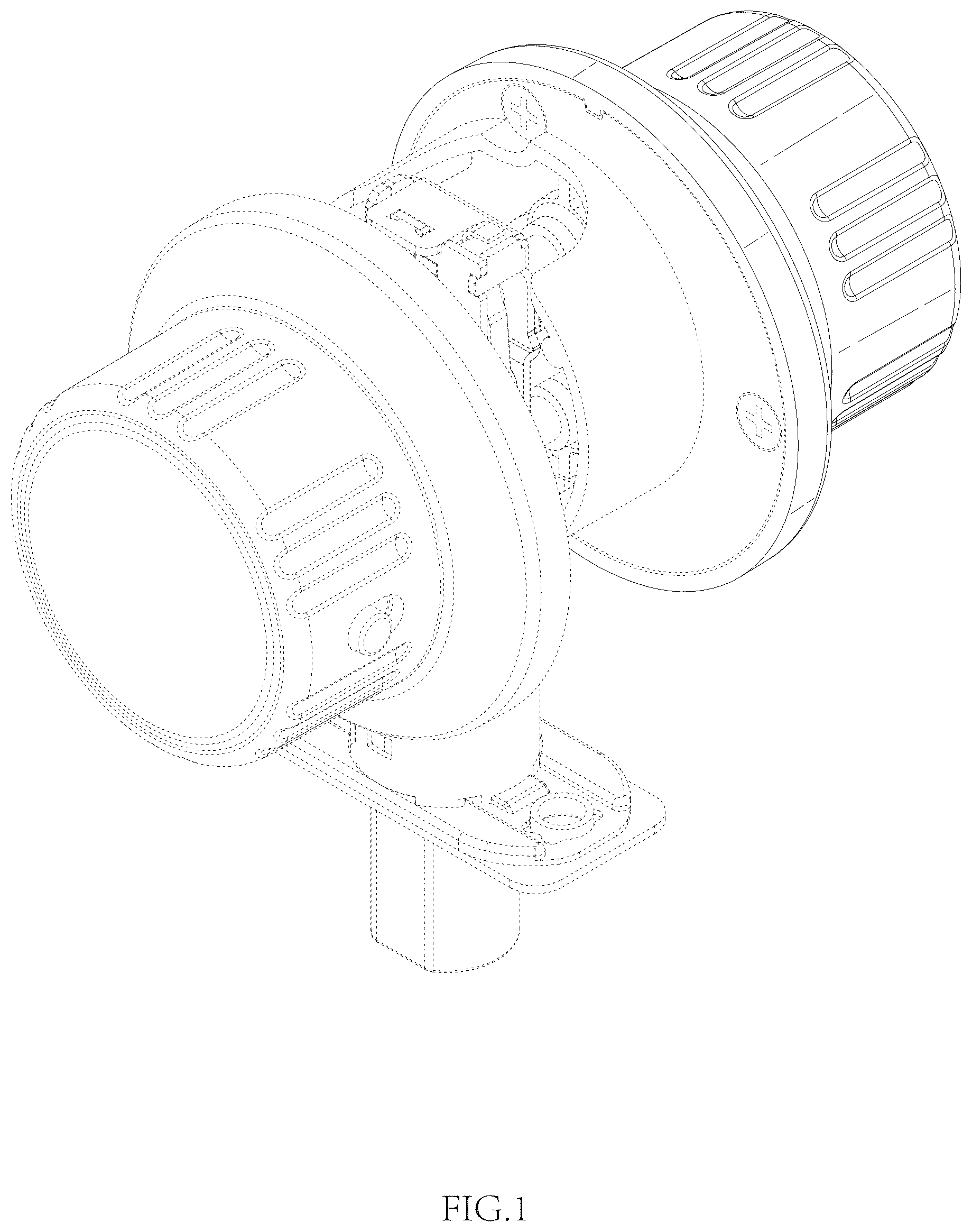 Patent USD1075469 Figure 1 – Cylinder guard