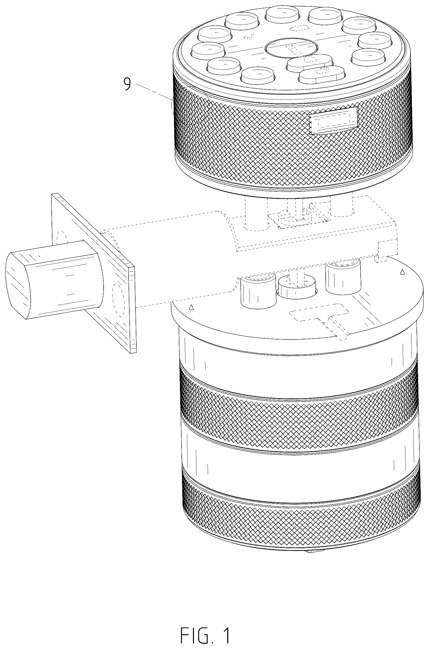 Patent USD1075472 — Electronic lock — Figure 1