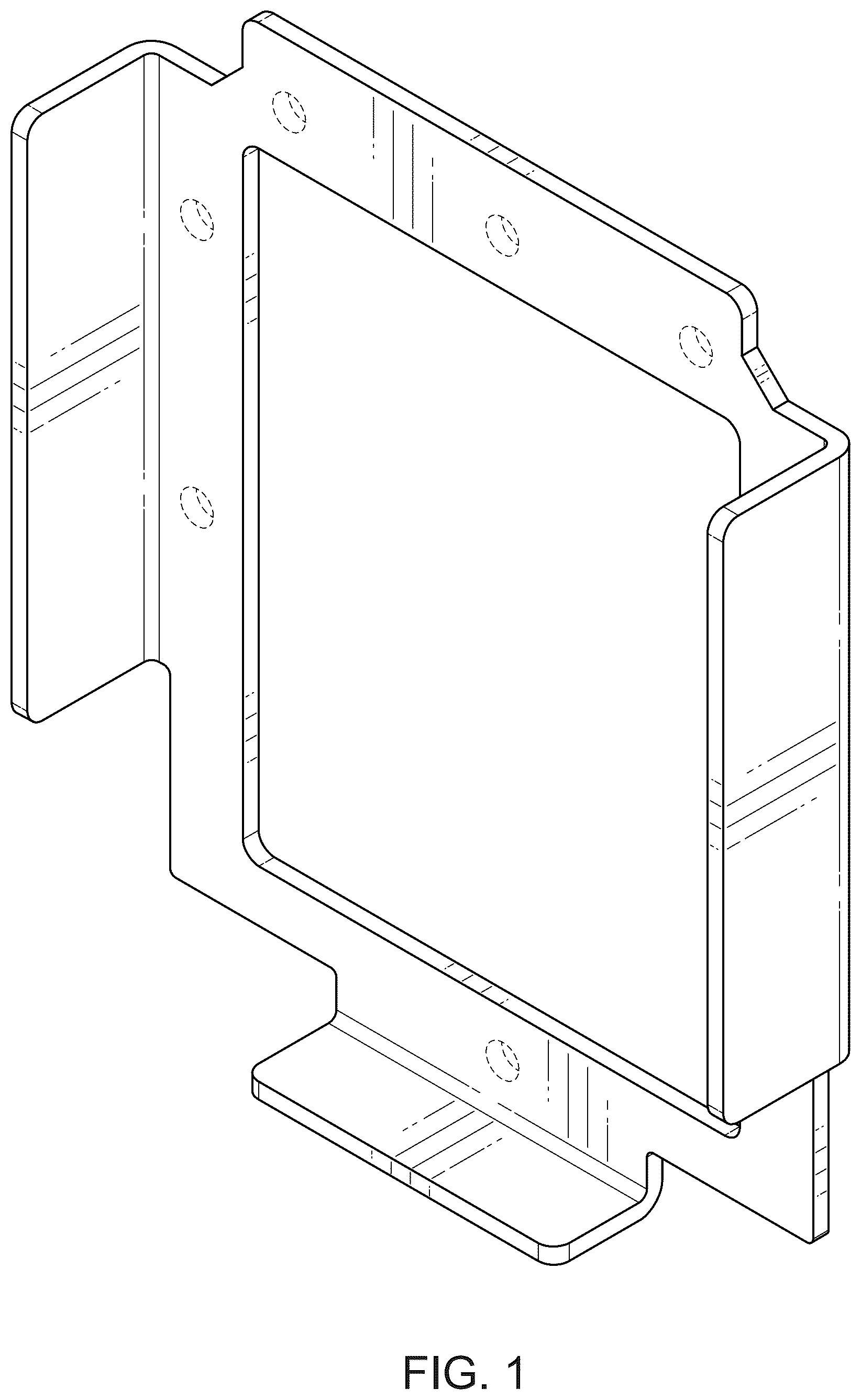 Patent USD1075482 — Screen hood assembly bracket — Figure 1