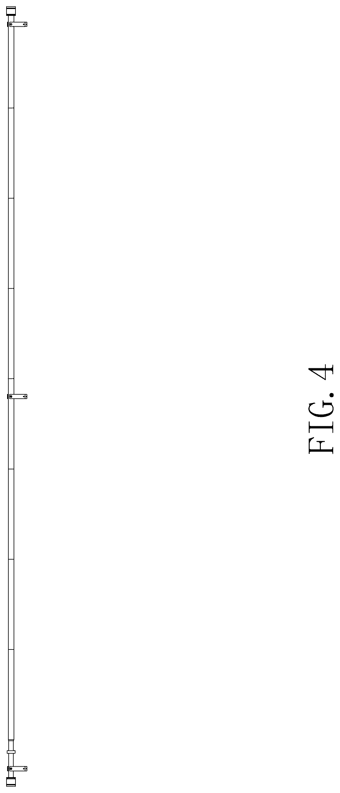 Patent USD1075490 Figure 4 – Curtain rod