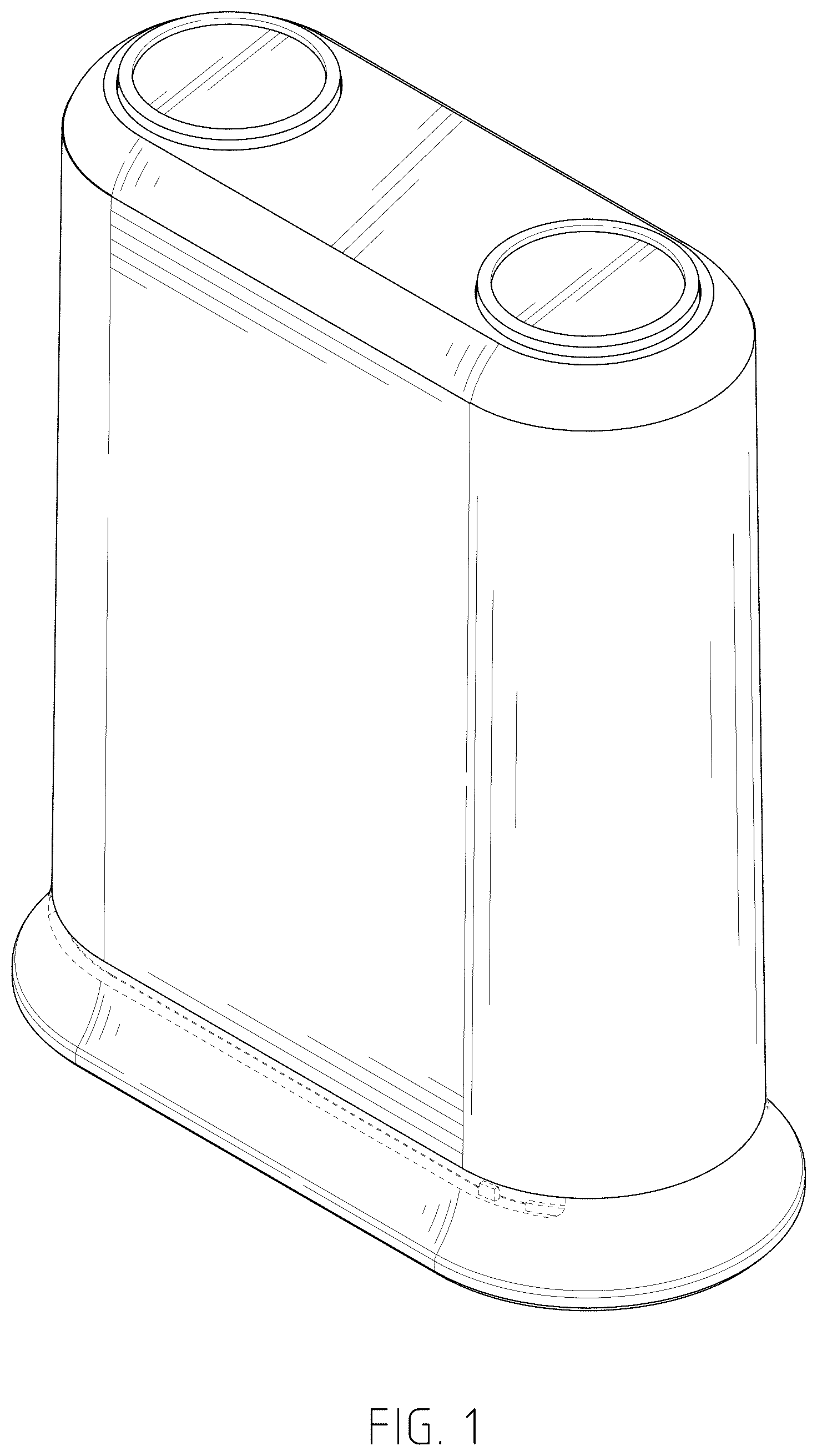 Patent USD1075495 — Box for dental floss — Figure 1