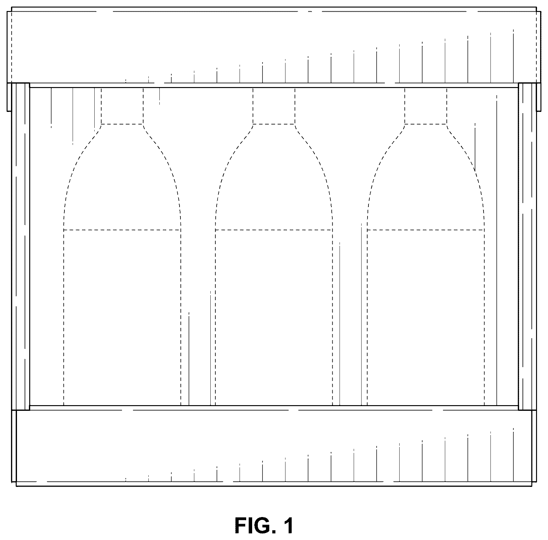 Patent USD1075517 — Bottle case — Figure 1