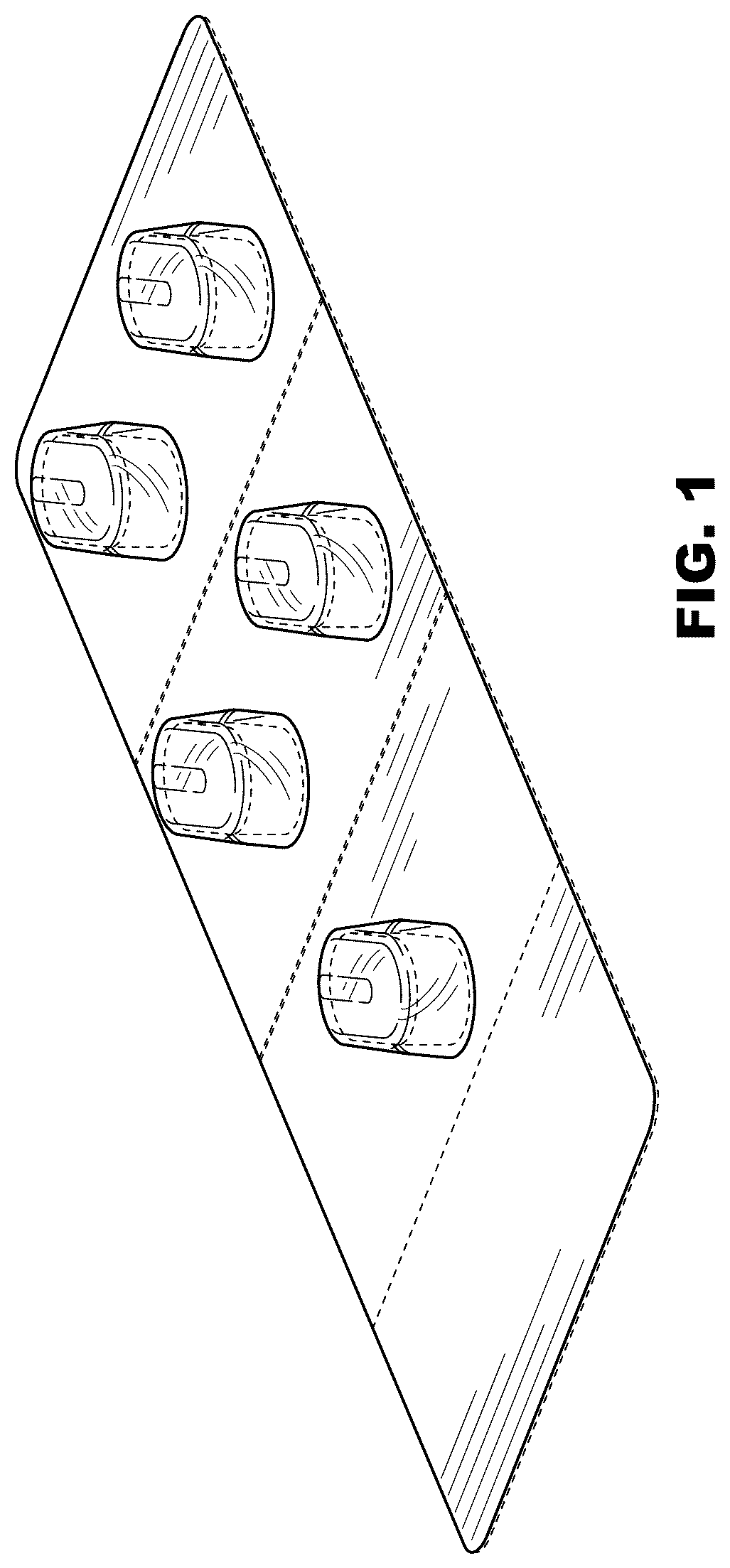 Patent USD1075518 — Blister pack — Figure 1