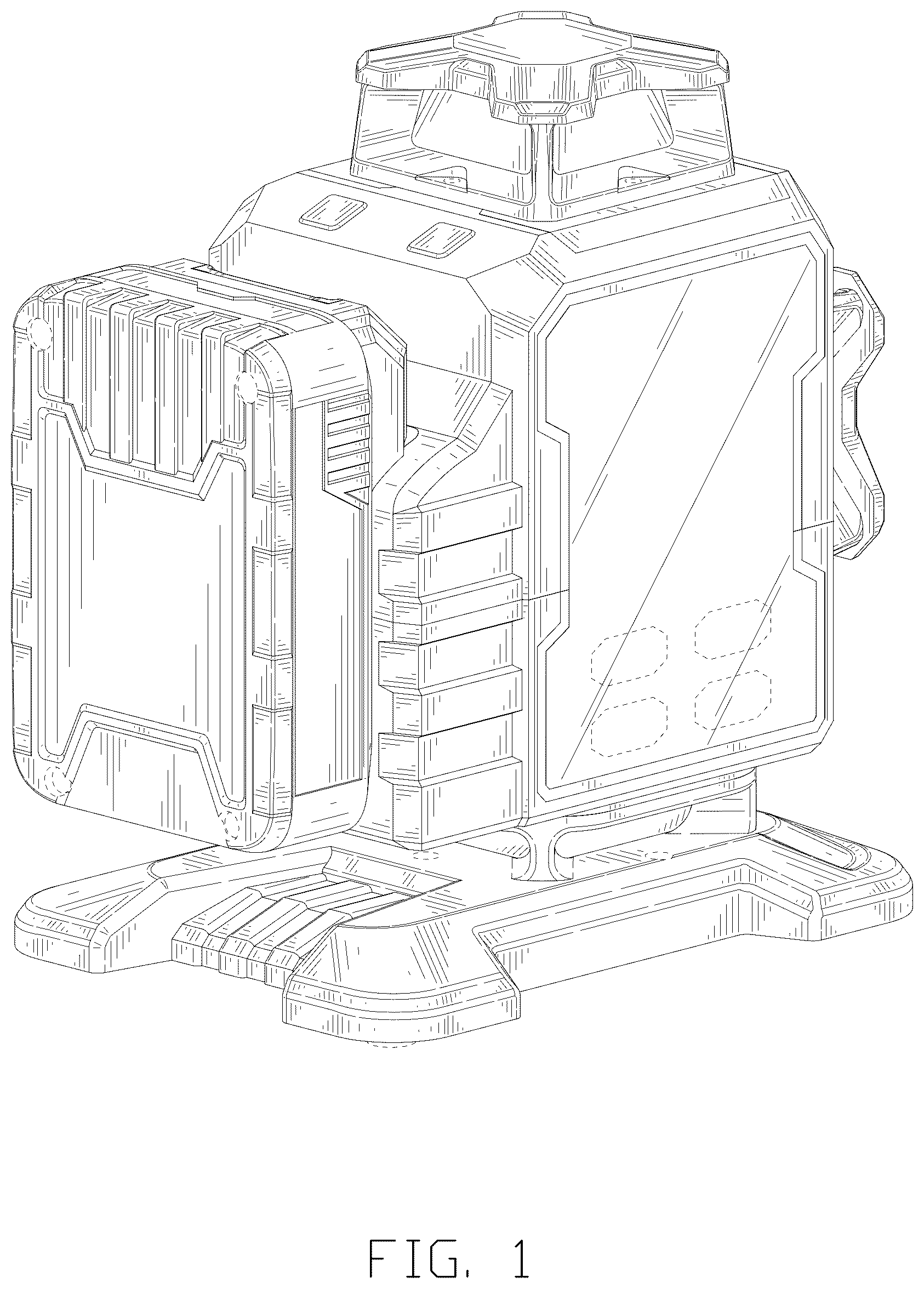 Patent USD1075532 Figure 1 – Laser level