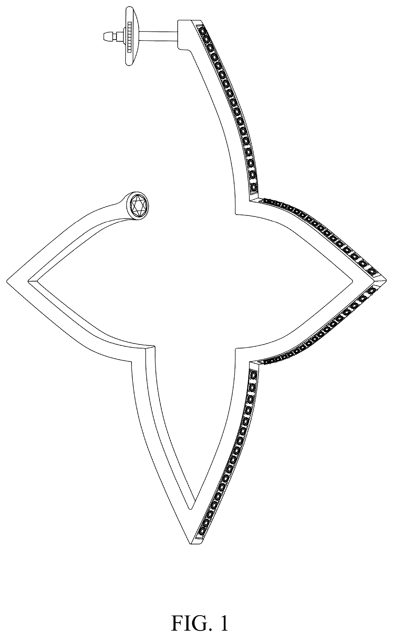 Patent USD1075551 — Jewelry item — Figure 1