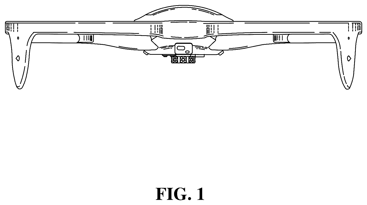 Patent USD1075564 — Delivery drone with compartment and lid — Figure 1