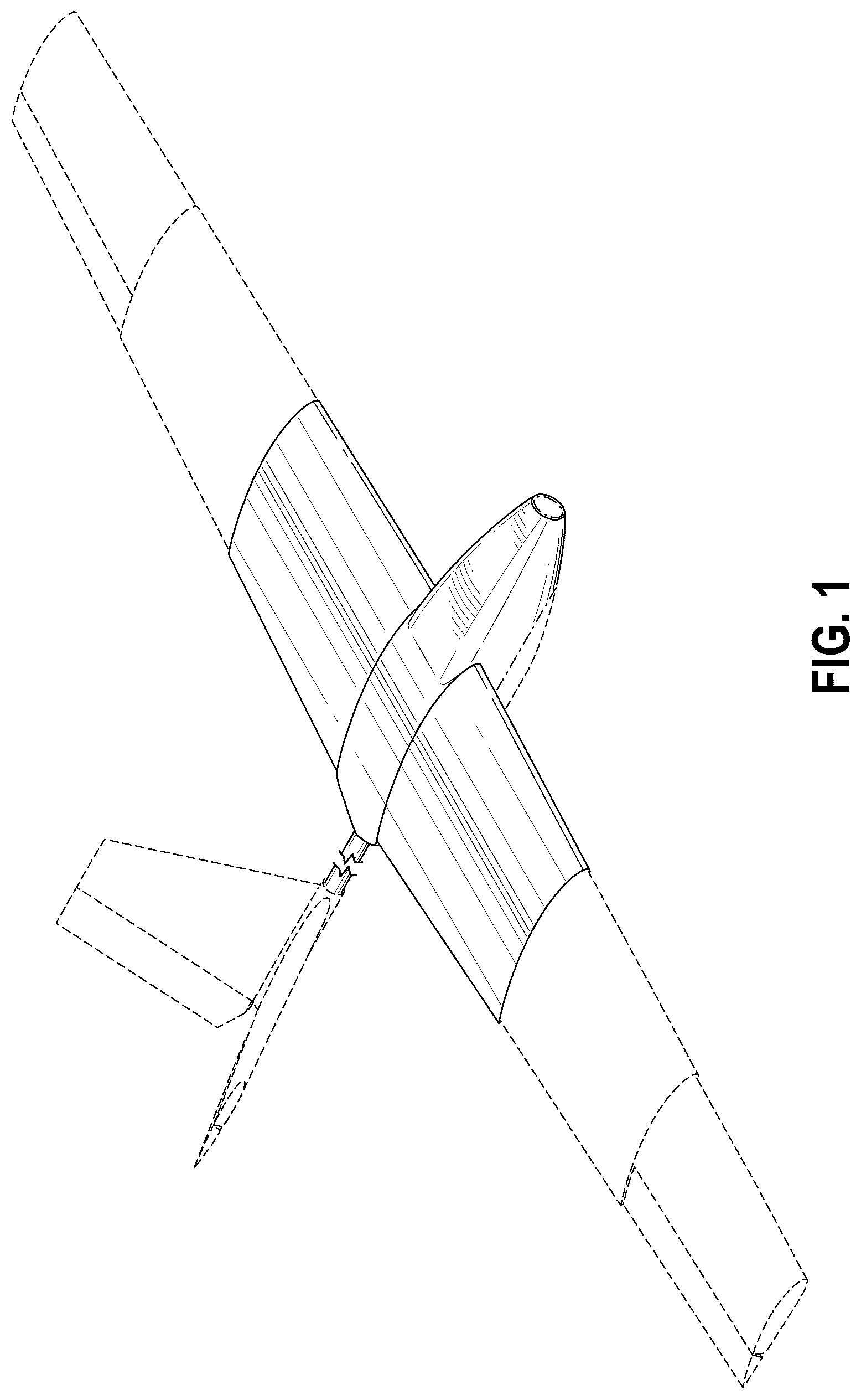 Patent USD1075566 Figure 1 – Expandable wing aircraft