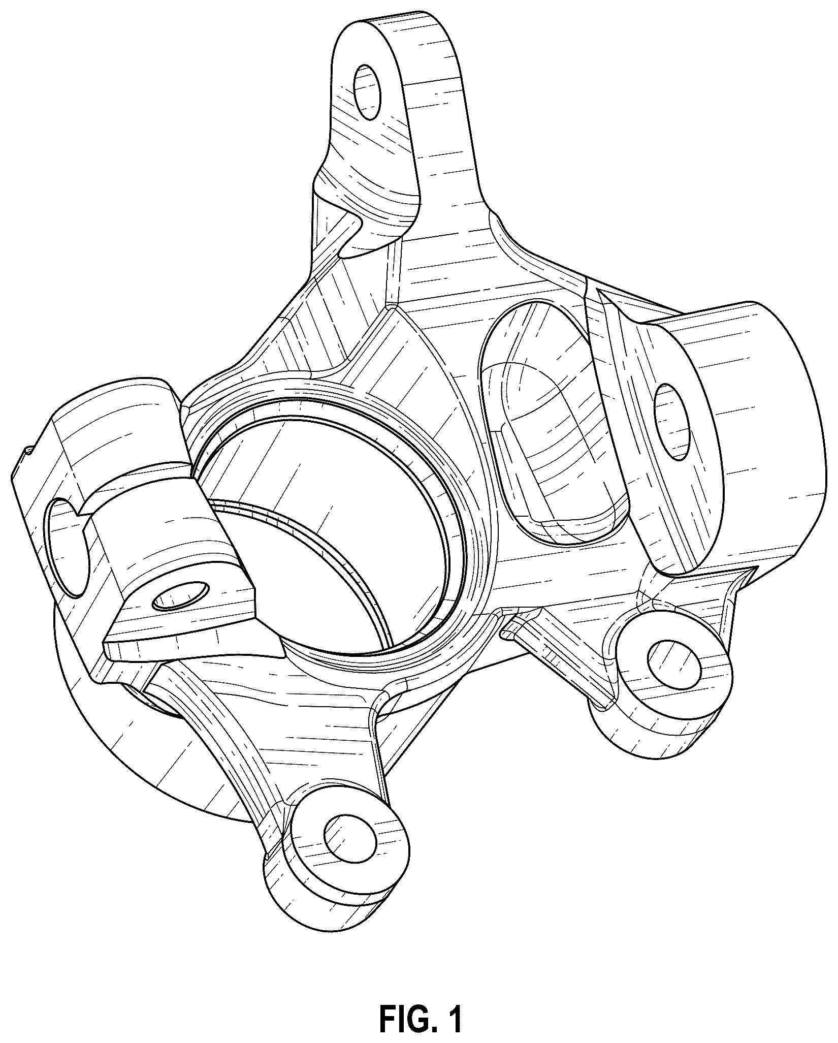 Patent USD1075598 — Steering knuckle — Figure 1