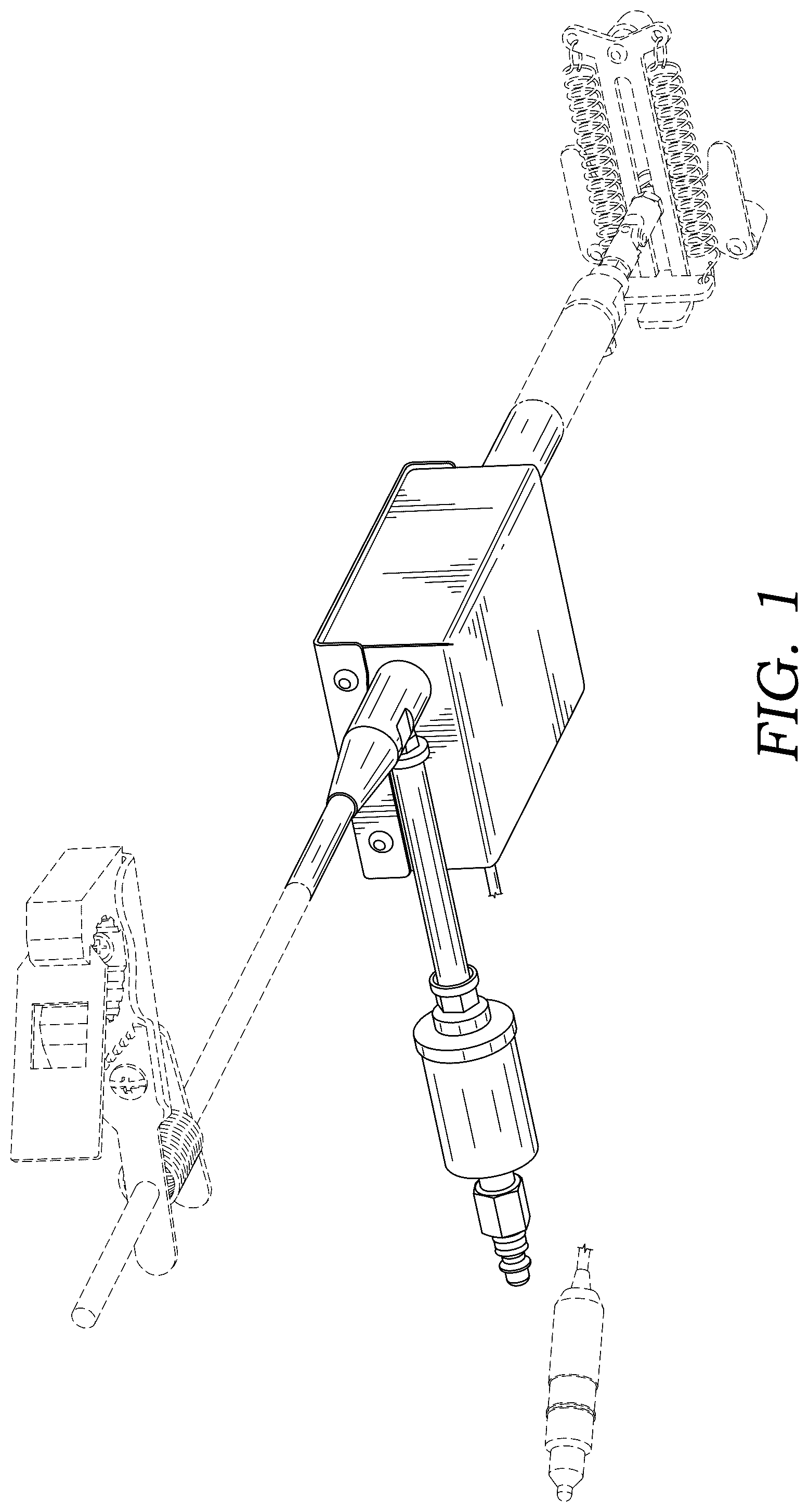 Patent USD1075603 Figure 1 – Pedal actuator