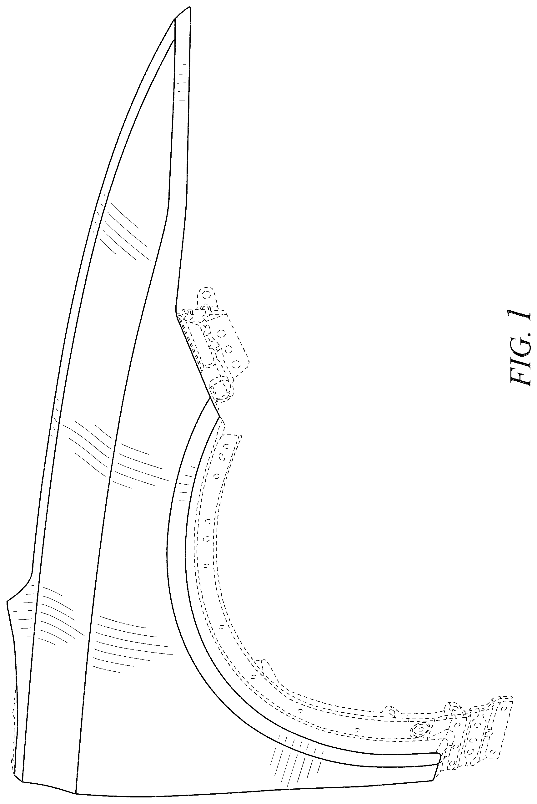 Patent USD1075607 — Vehicle fender — Figure 1