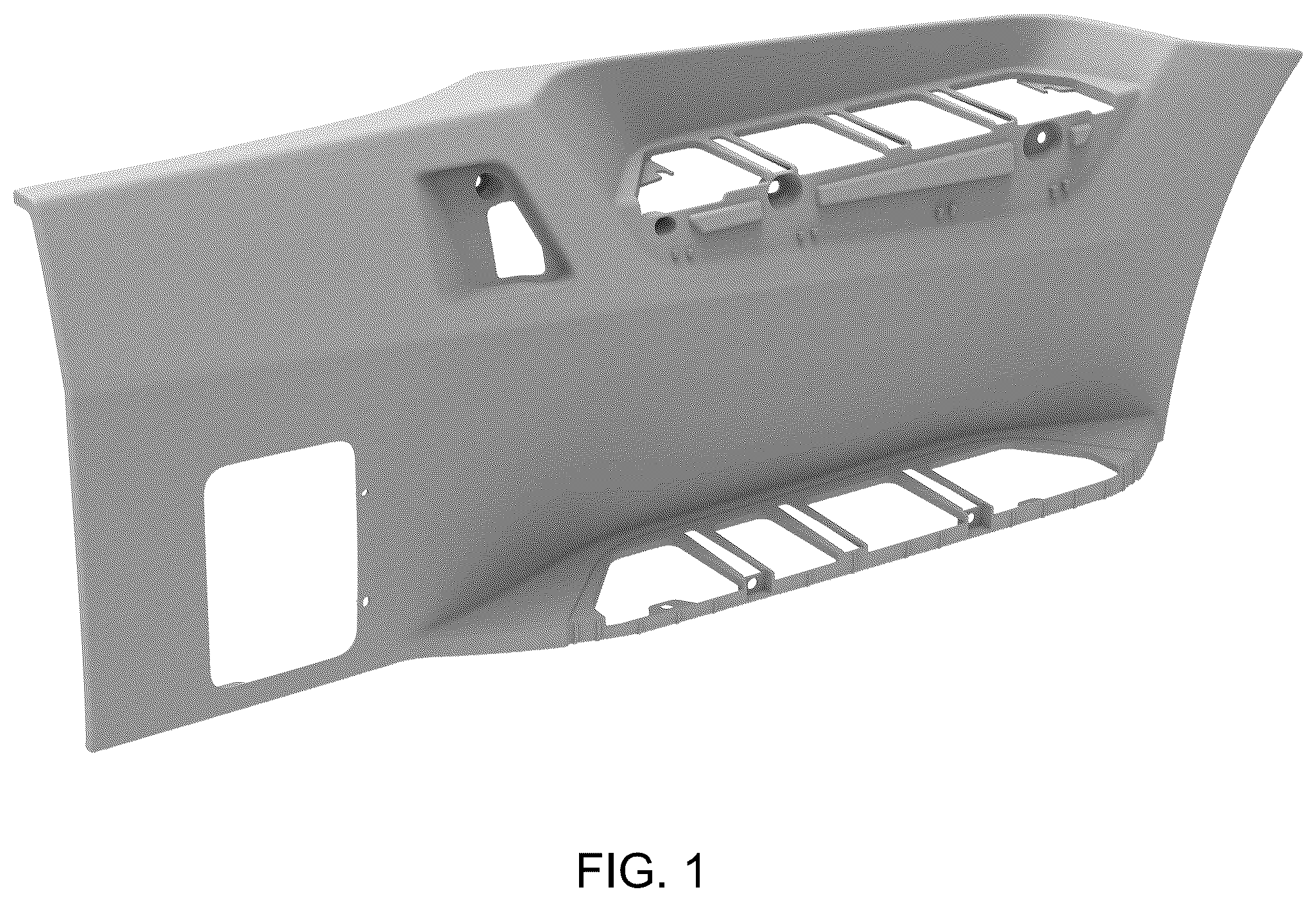 Patent USD1075610 Figure 1 – Fairing for vehicle