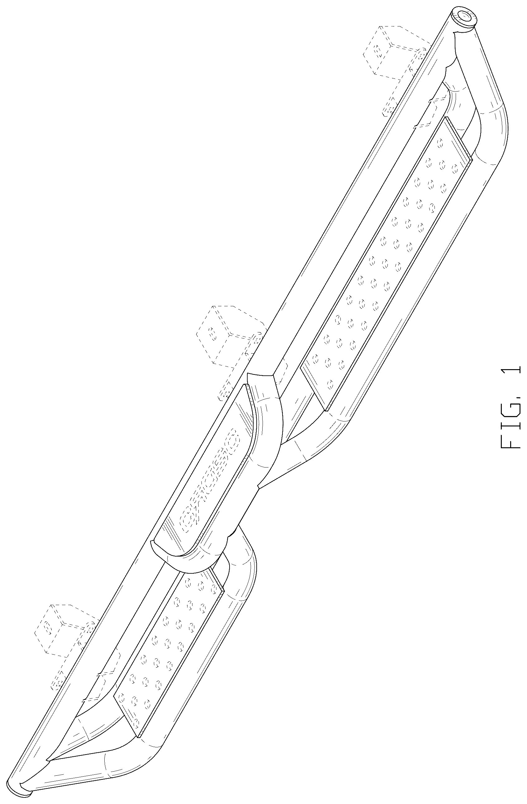 Patent USD1075614 — Running board — Figure 1