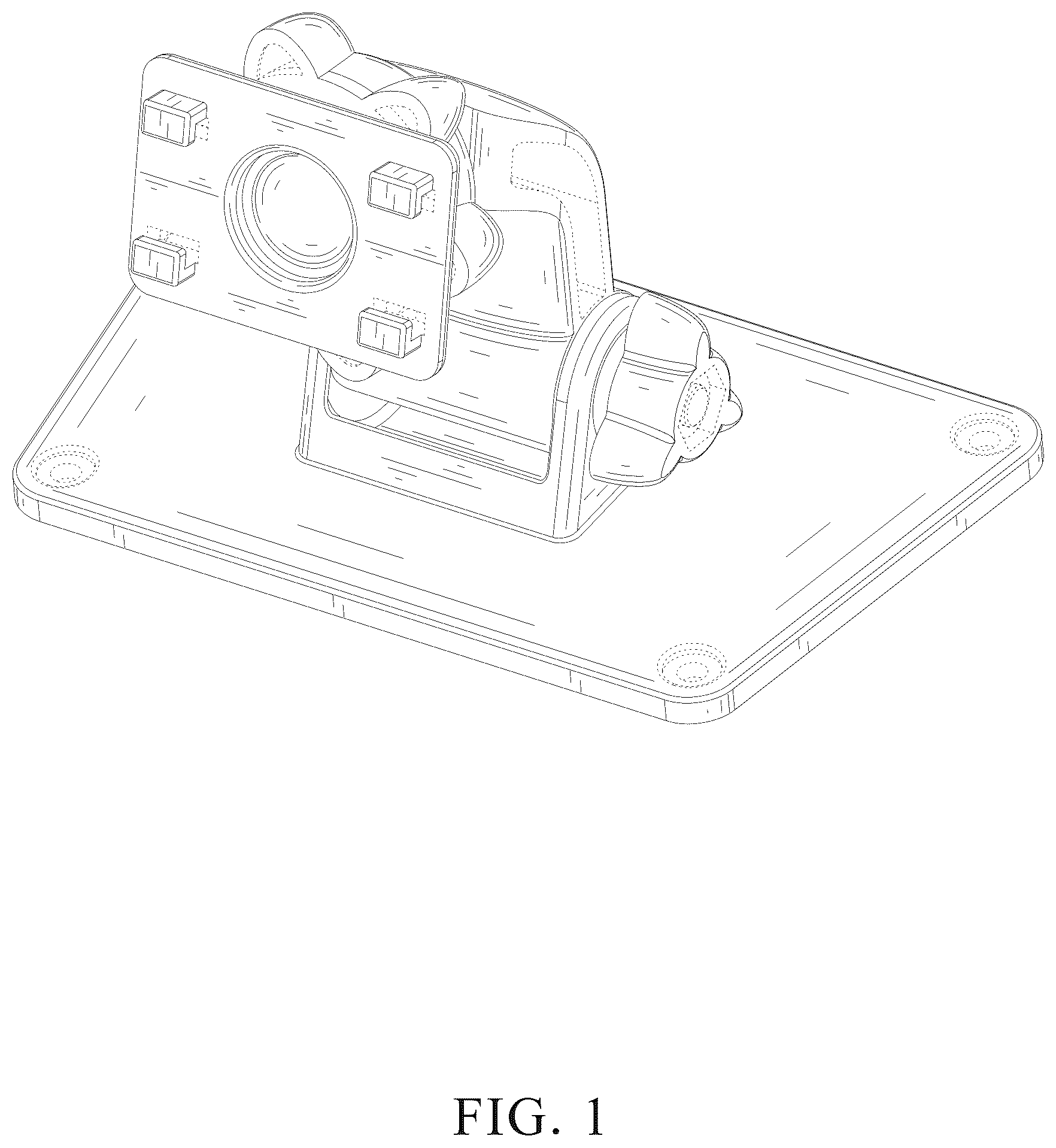 Patent USD1075623 Figure 1 – Vehicle bracket