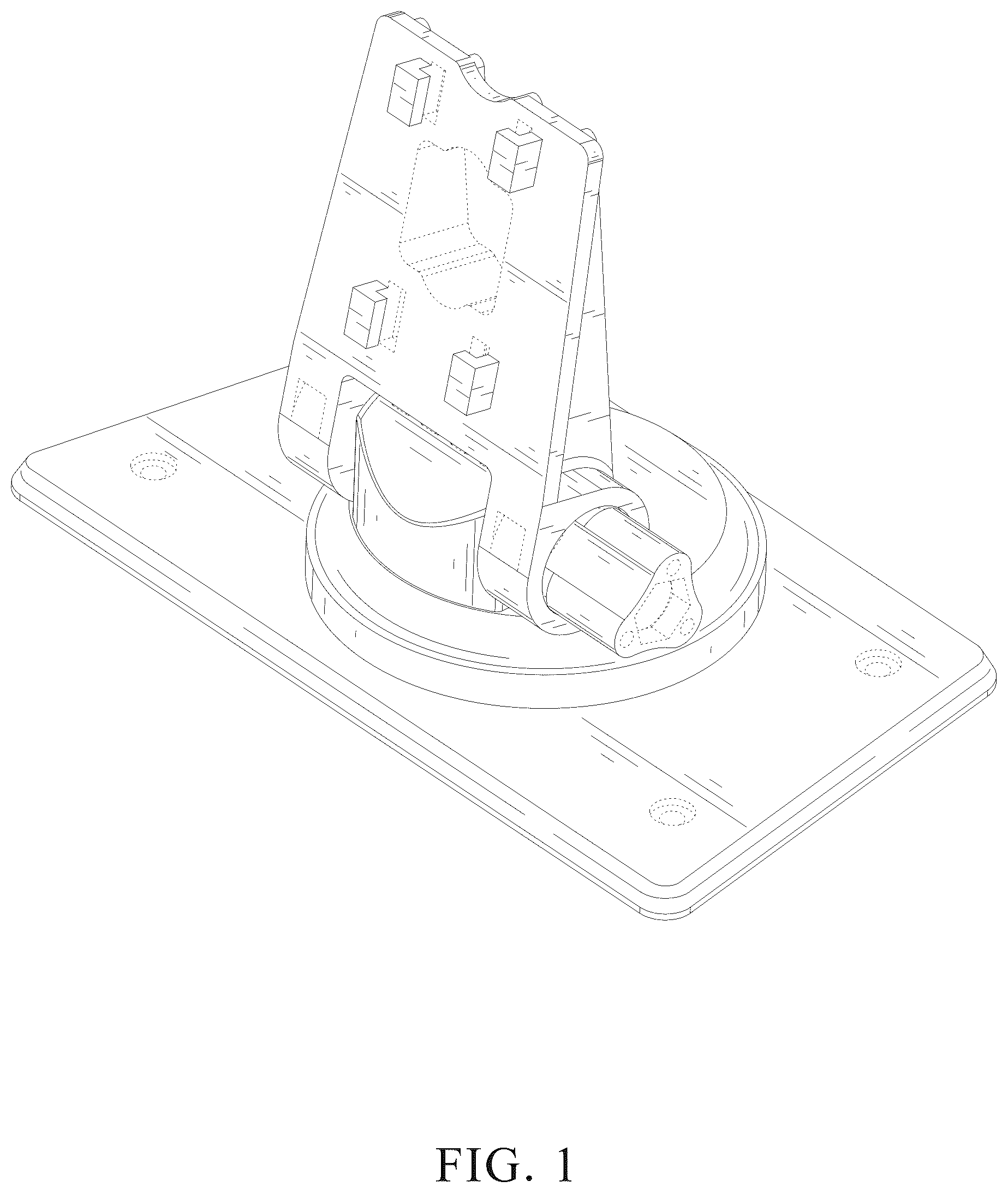 Patent USD1075624 Figure 1 – Vehicle bracket