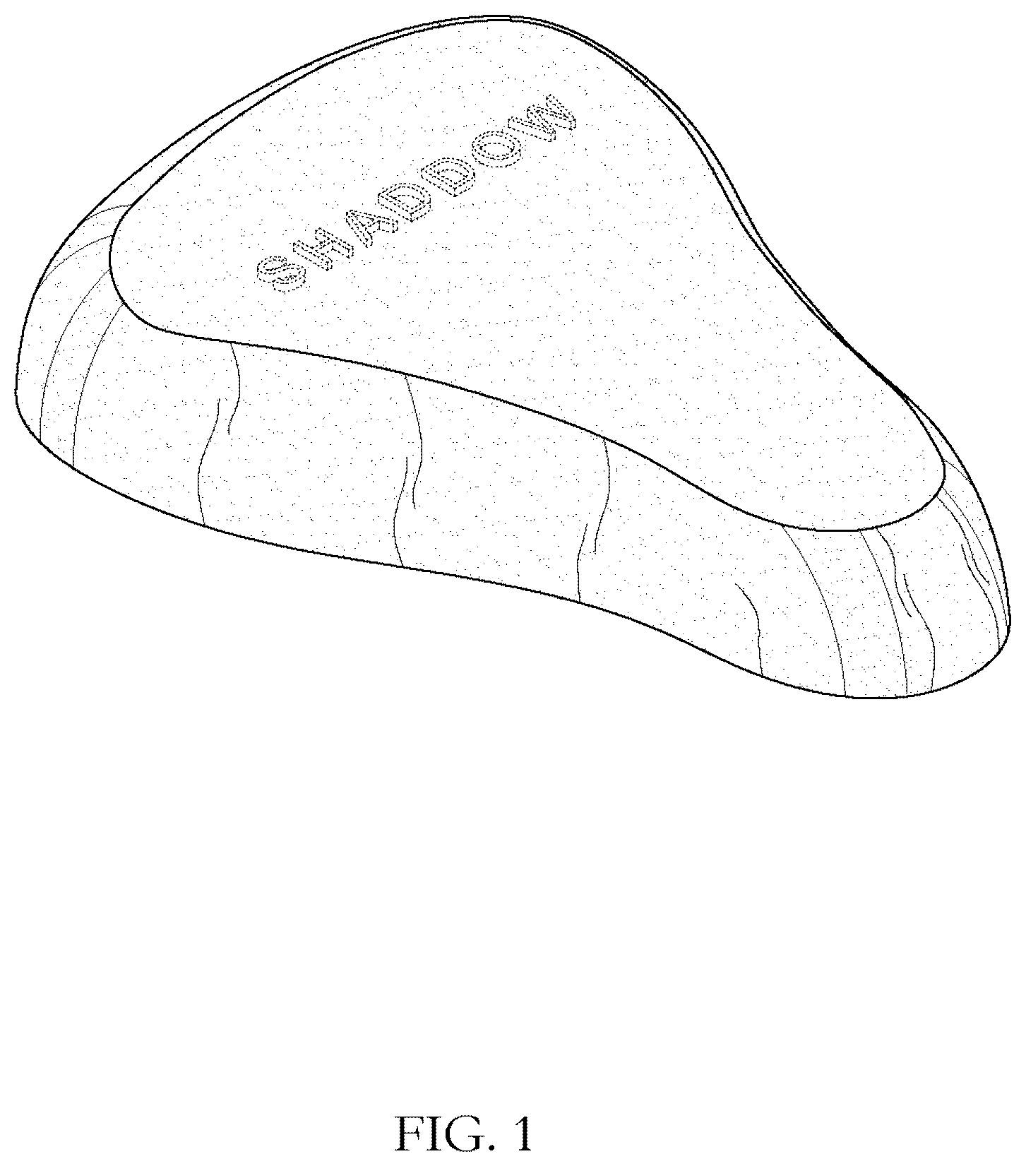 Patent USD1075631 — Disposable seat cover for rental bikes and exercise equipment — Figure 1