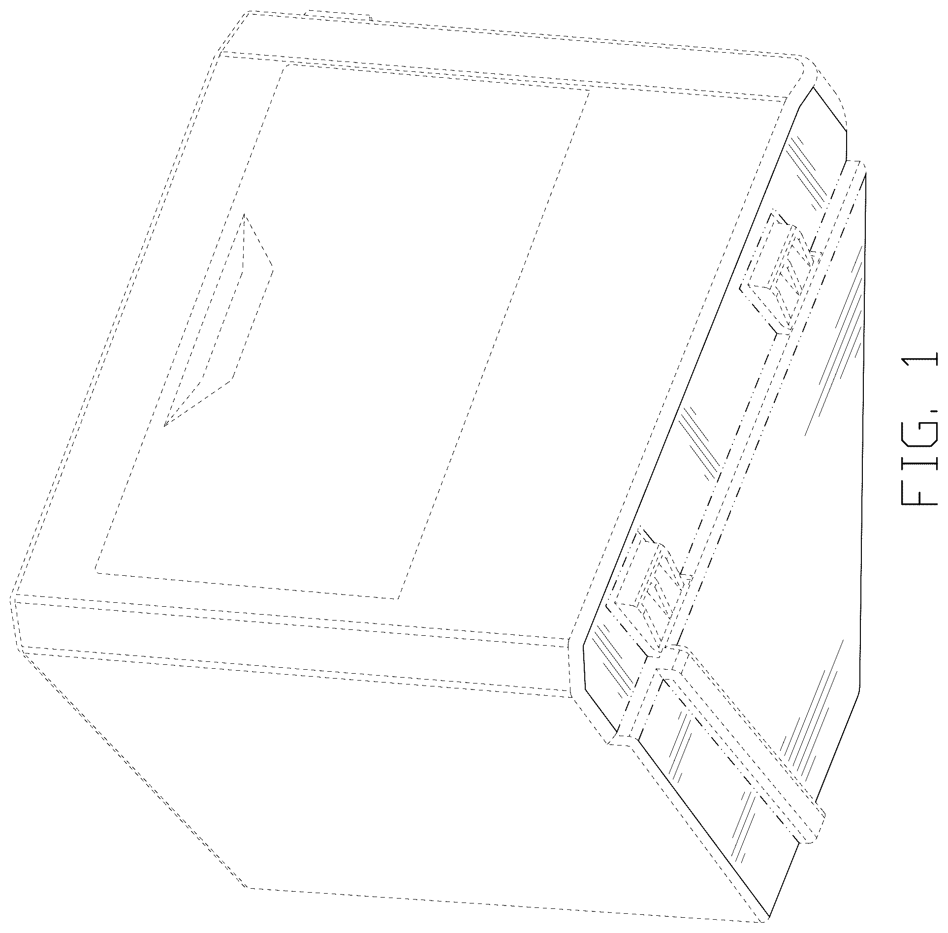 Patent USD1075634 — Car door storage box — Figure 1