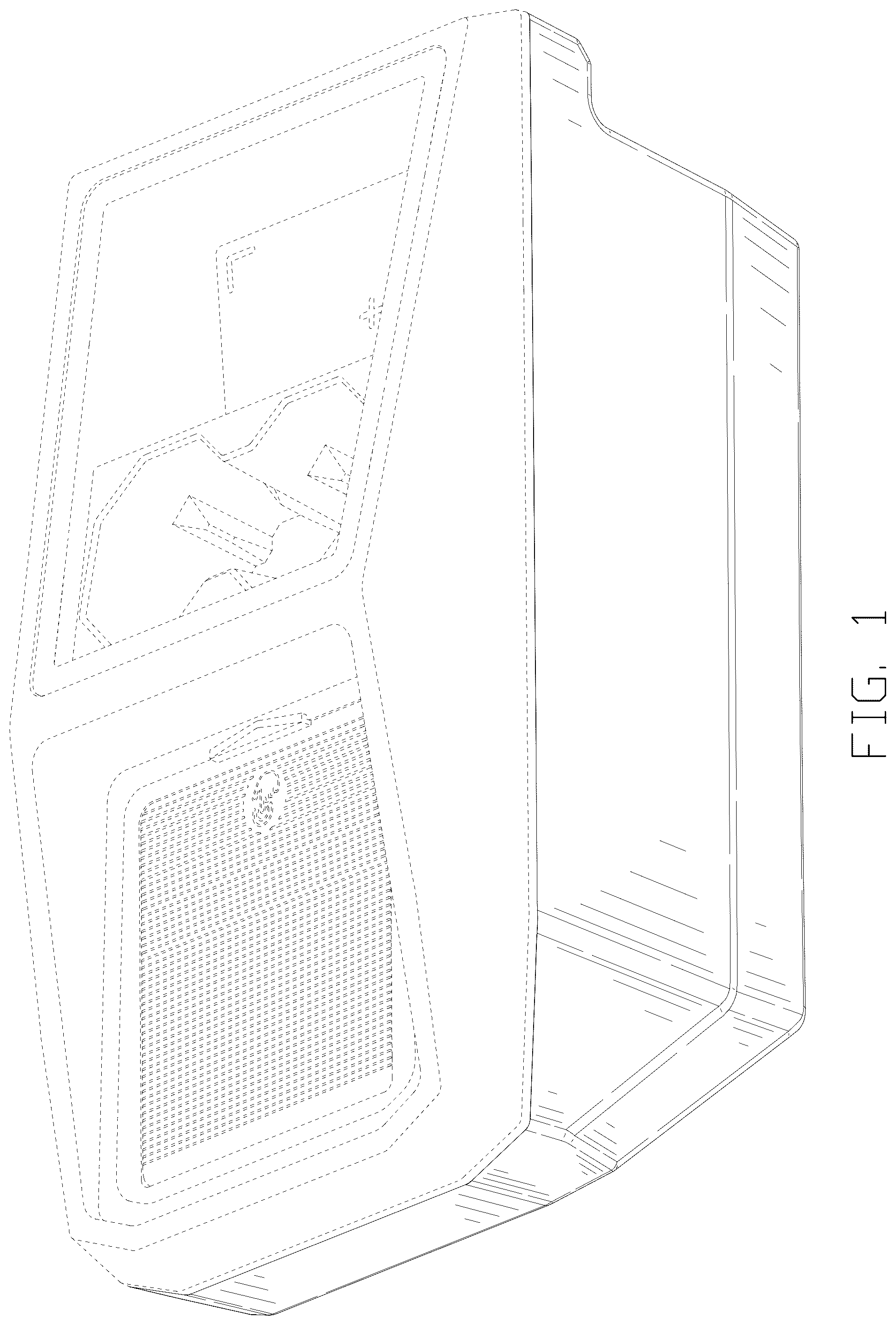 Patent USD1075635 Figure 1 – Vehicle storage box