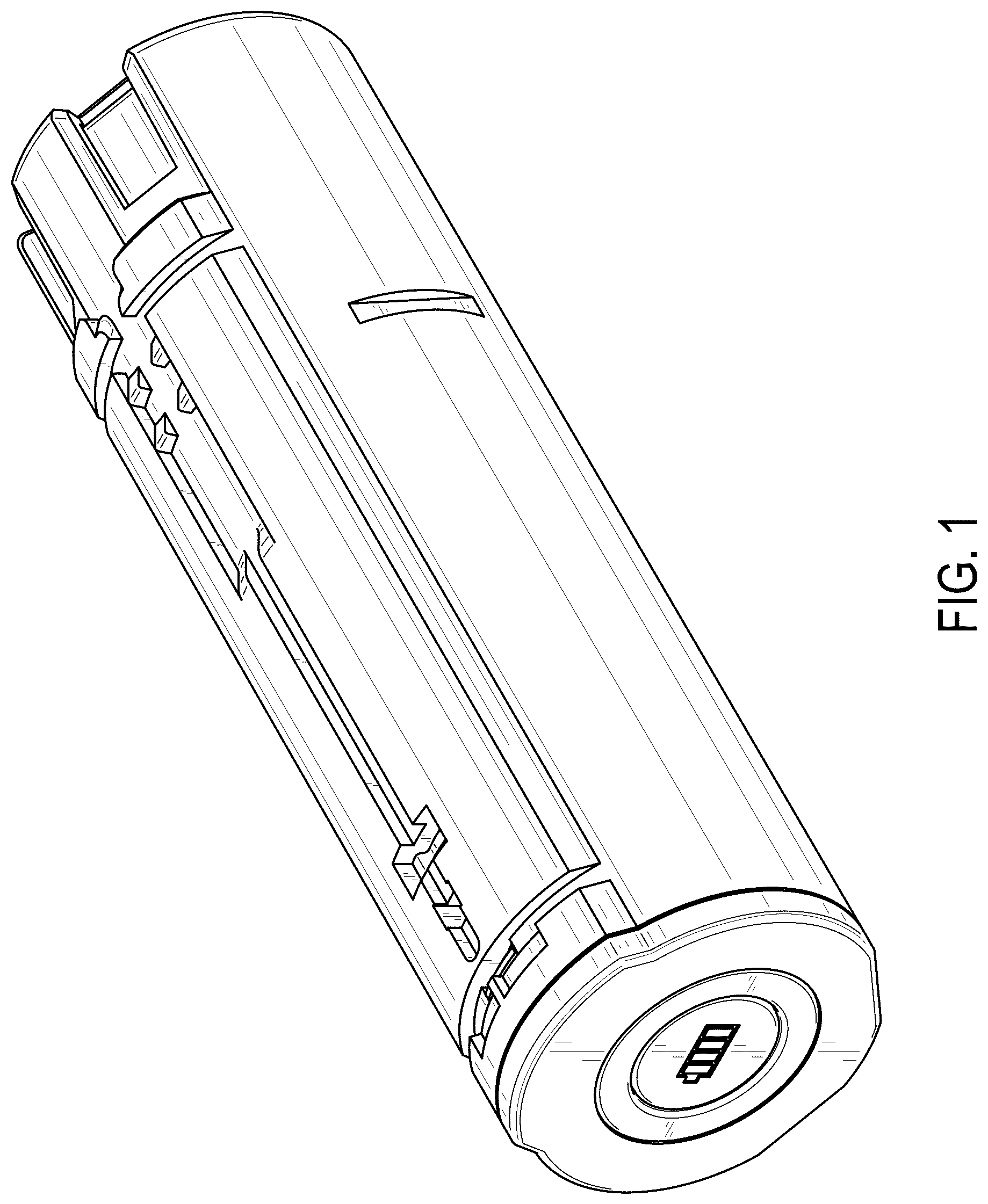 Patent USD1075641 — Battery for hair clipper or trimmer — Figure 1